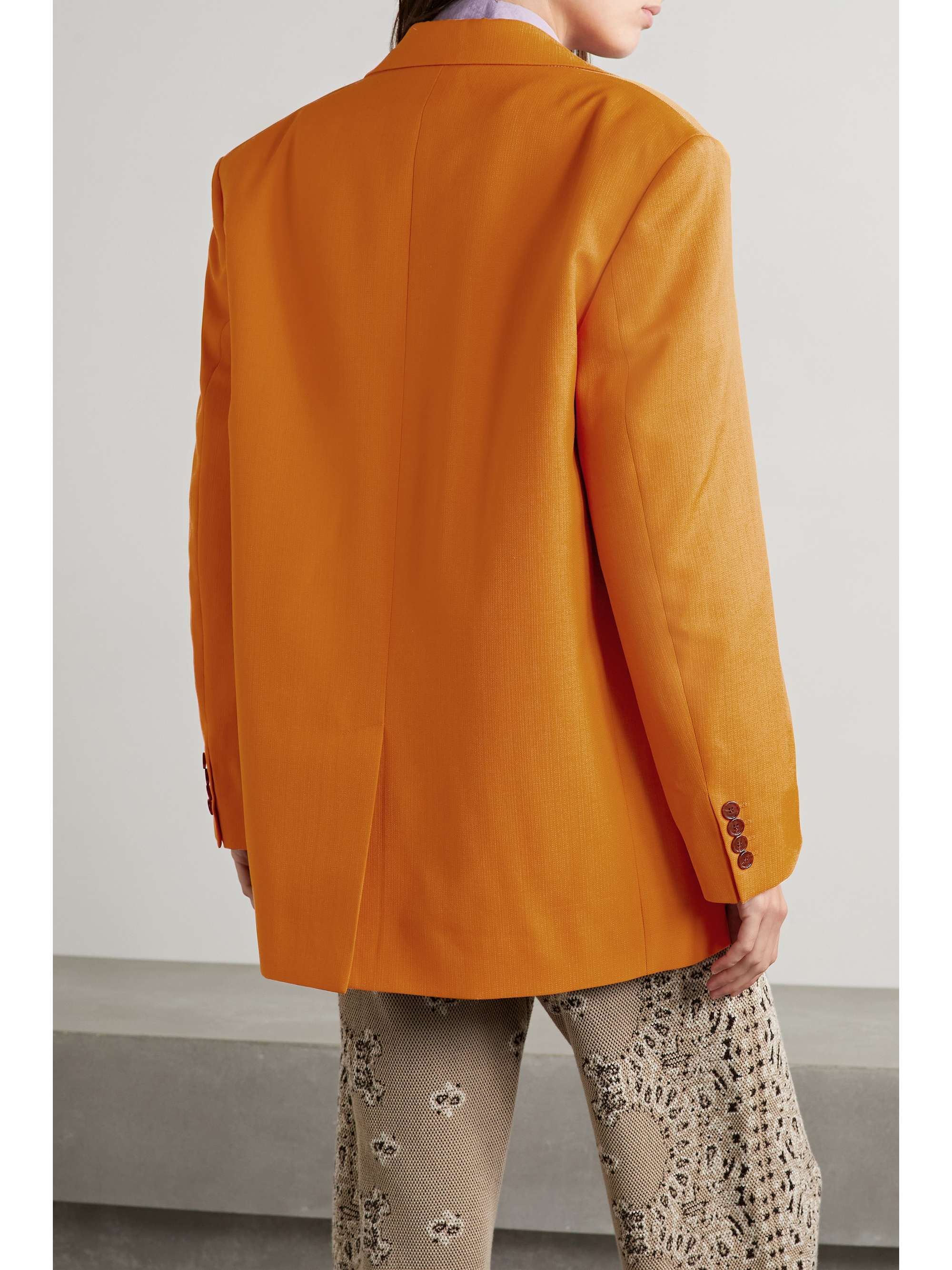 ACNE STUDIOS Oversized woven blazer