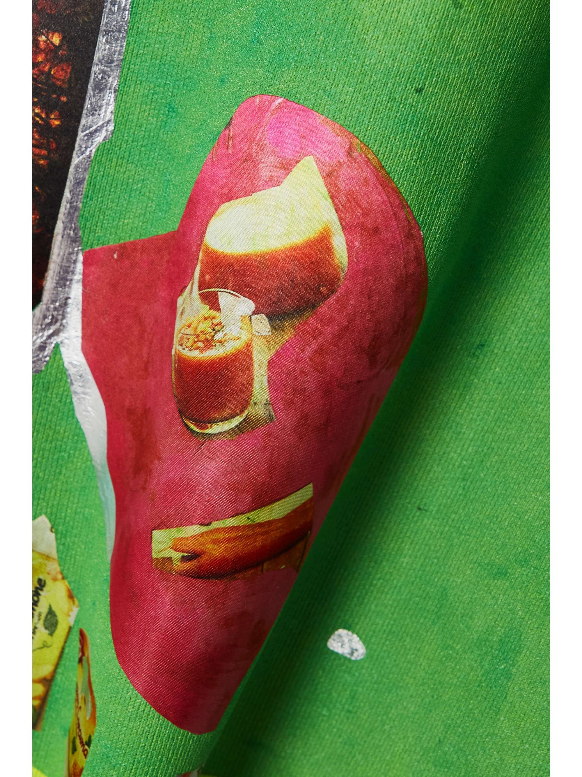 ACNE STUDIOS + Martin LaBorde oversized printed cotton-jersey sweatshirt