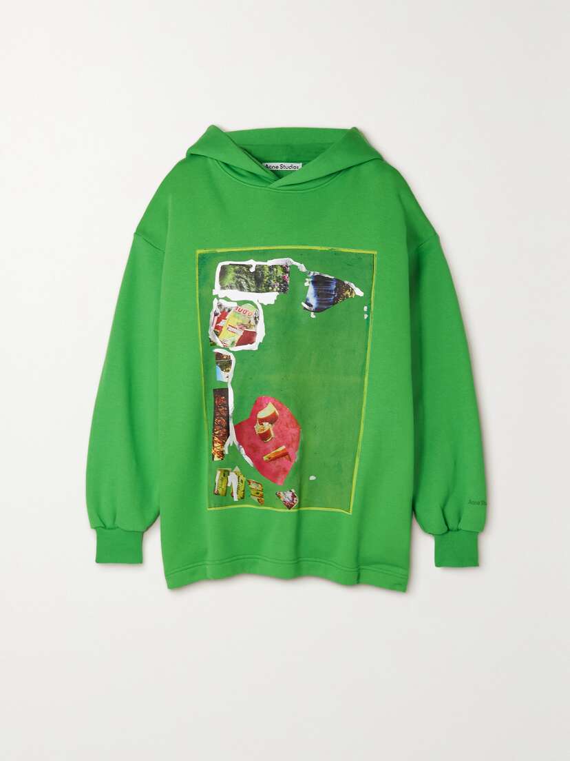 Acne Studios + Martin Laborde Oversized Printed Cotton-jersey Sweatshirt