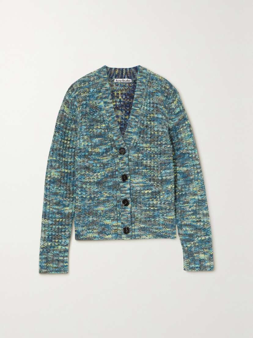 Acne Studios Mélange Wool Cardigan