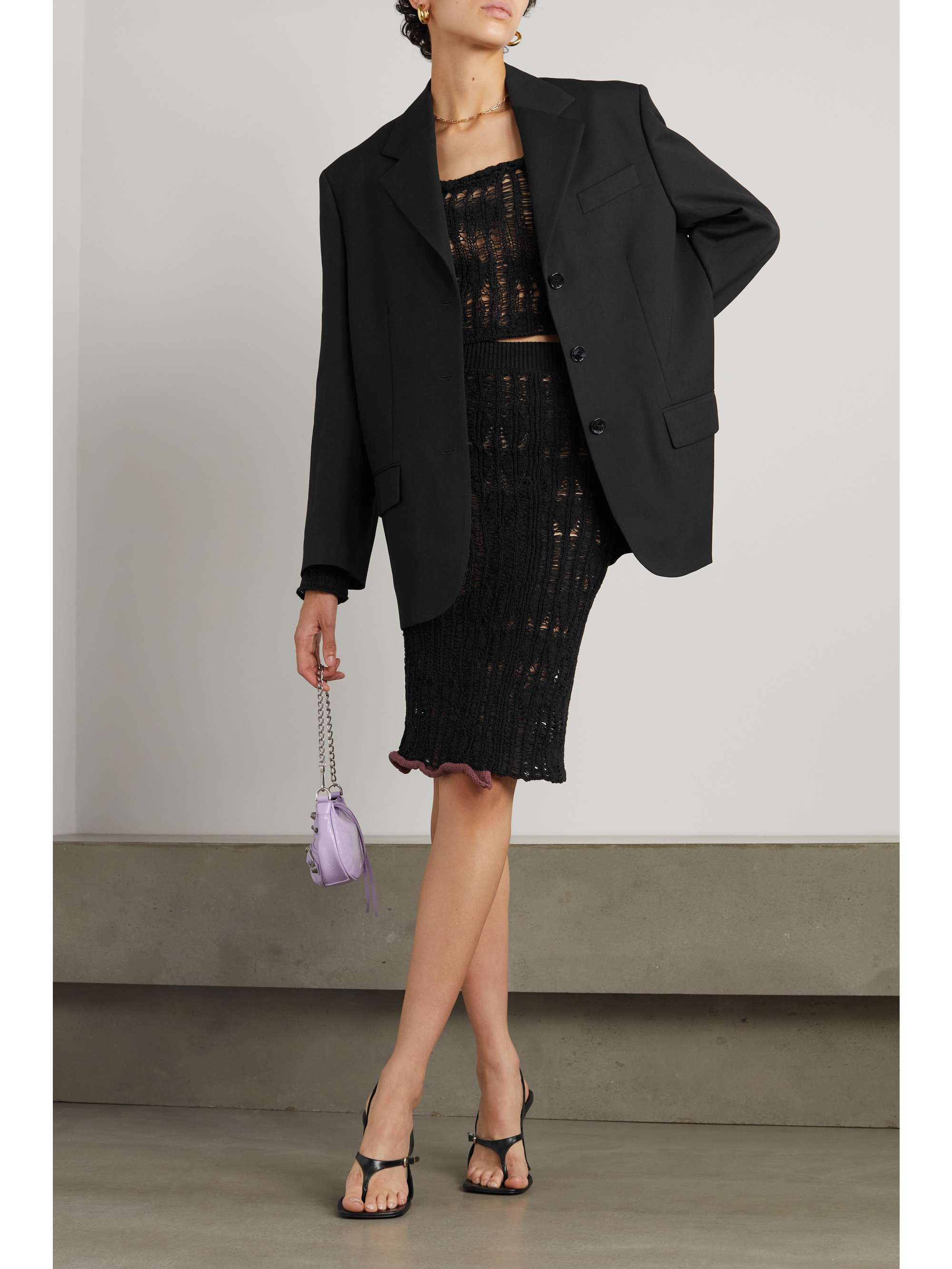 BY FAR Michele patent-leather mules | NET-A-PORTER