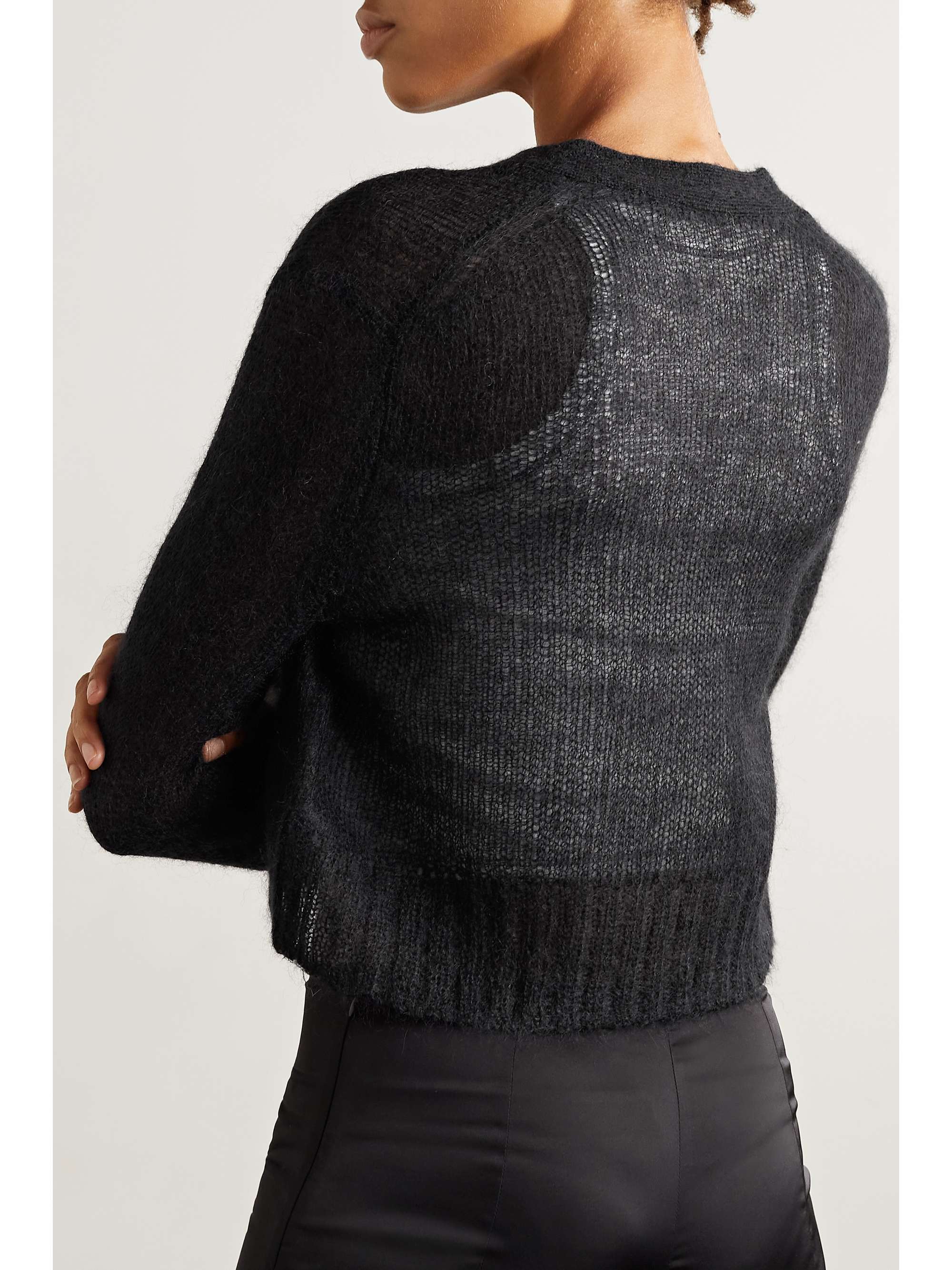 Acne Studios Mohair Cropped Cardigan 直営通販 www.m-arteyculturavisual.com