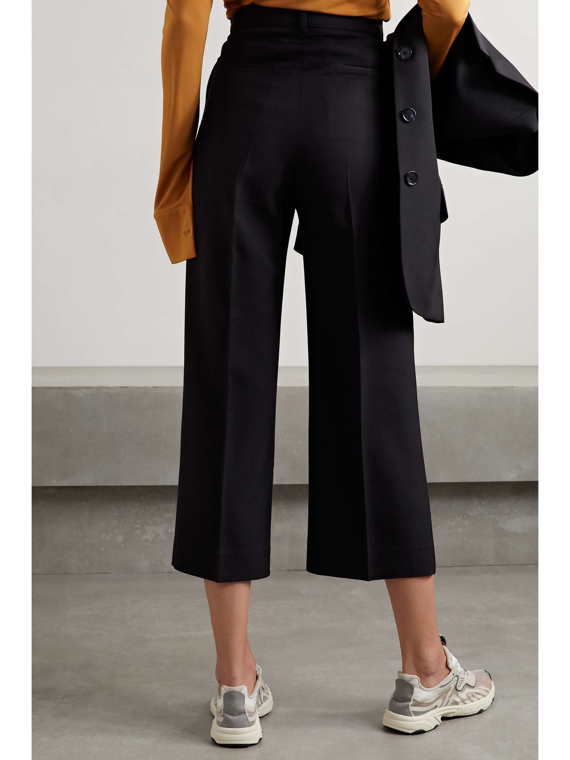 ACNE STUDIOS Pantalon droit raccourci tissé