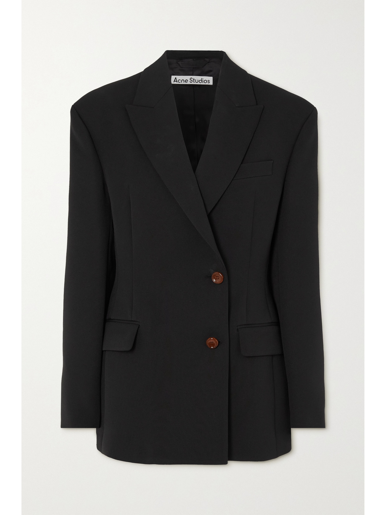 ACNE STUDIOS DOUBLE-BREASTED GABARDINE BLAZER