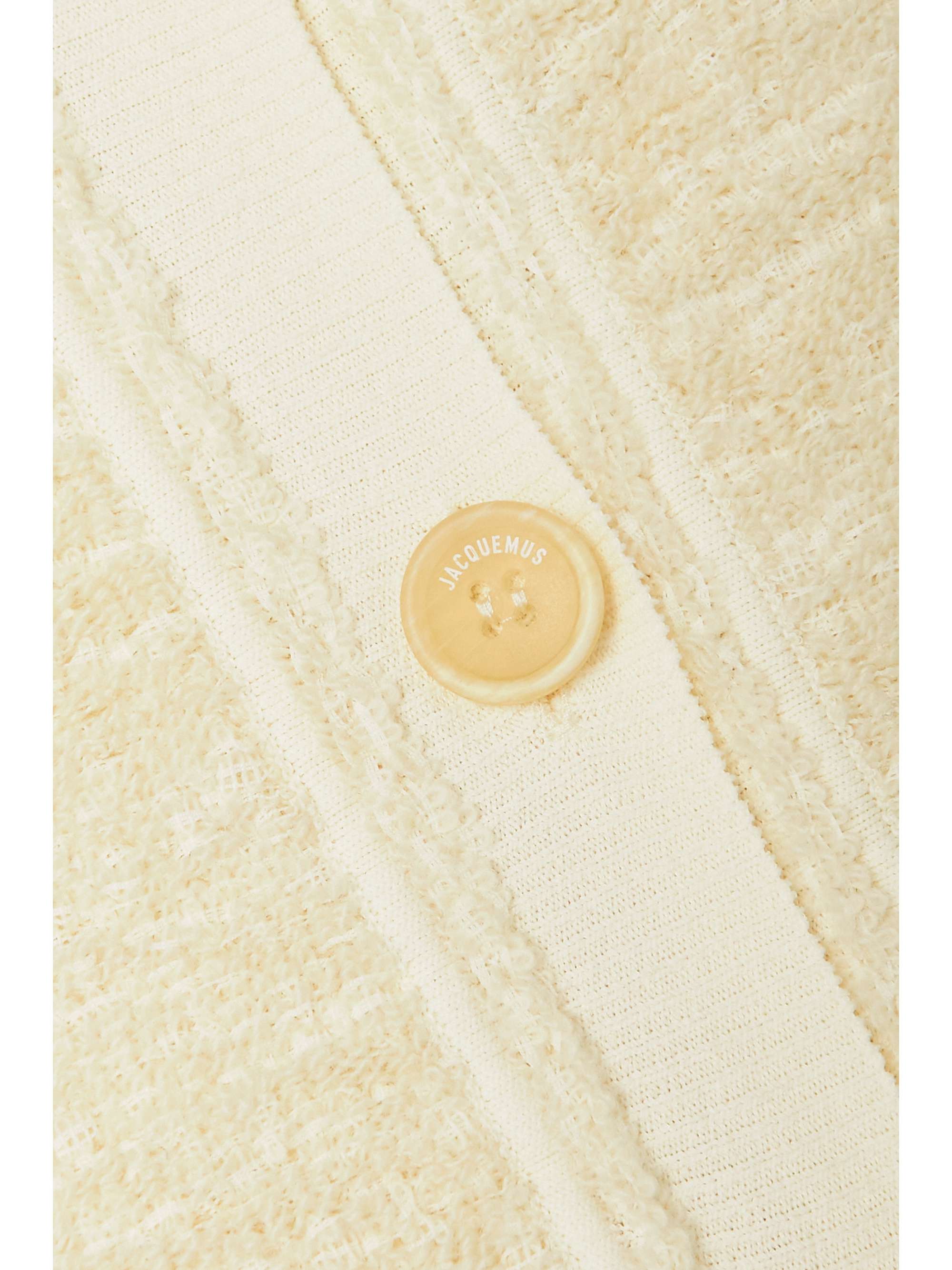 JACQUEMUS Campana cropped knitted cardigan