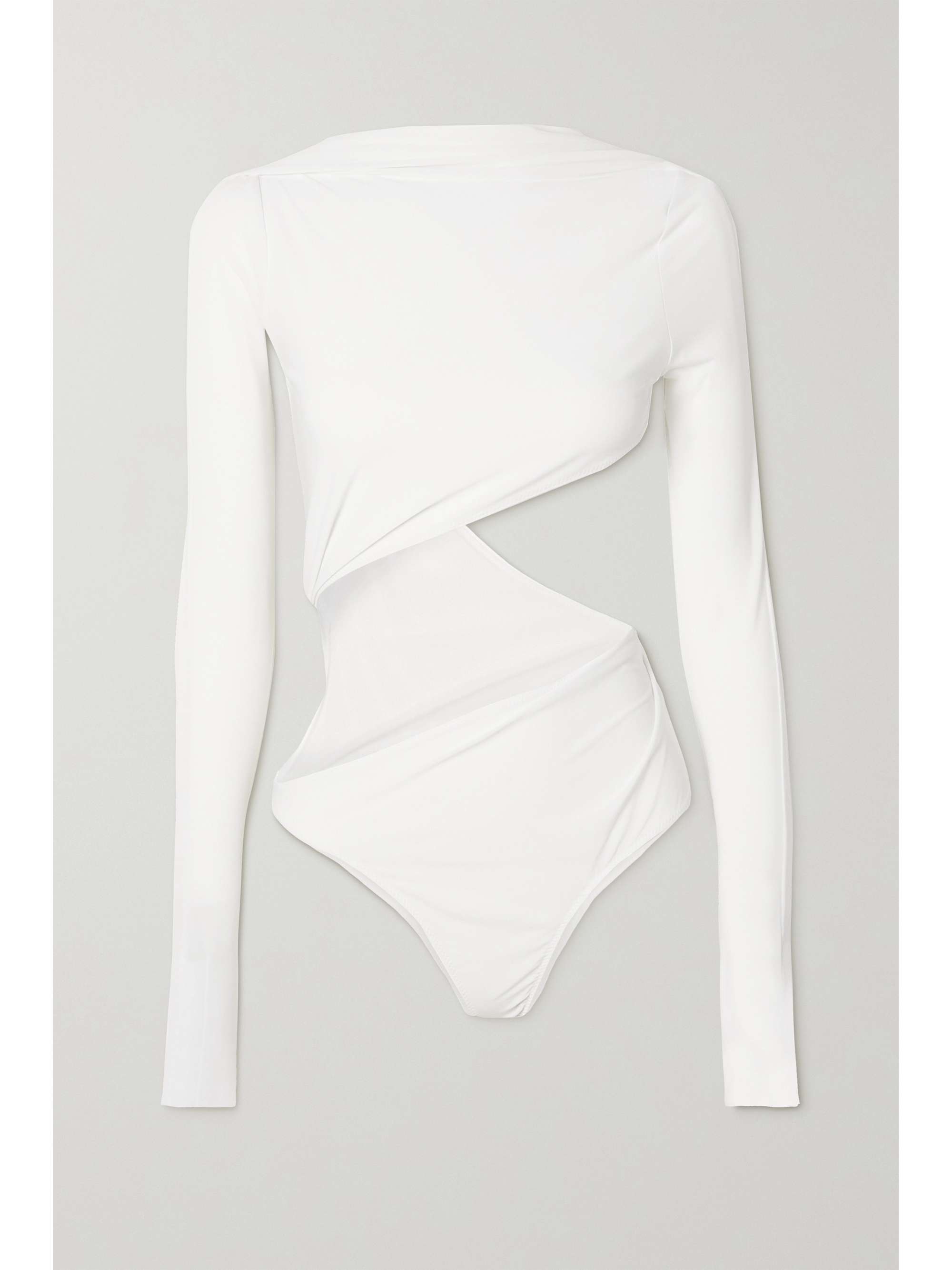 JACQUEMUS Carozzu open-back cutout stretch-jersey bodysuit