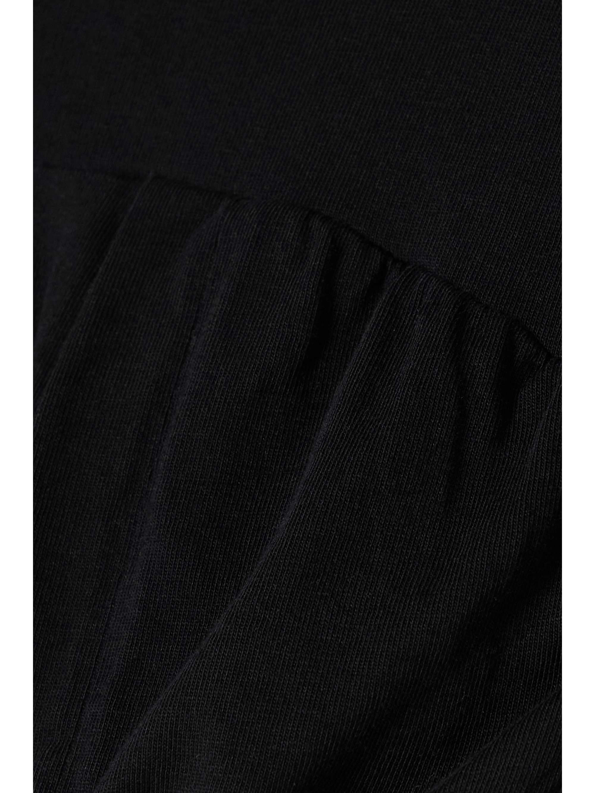 JACQUEMUS Baci cropped gathered organic cotton-jersey T-shirt