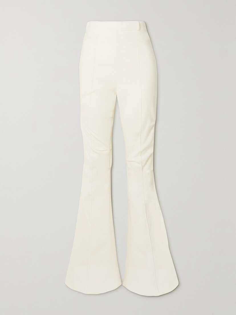 Jacquemus Merria Stretch-wool Flared Pants