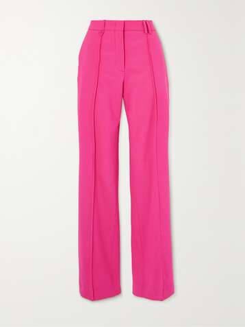 자크뮈스 팬츠 JACQUEMUS Camargue pleated wool-blend straight-leg pants,Pink