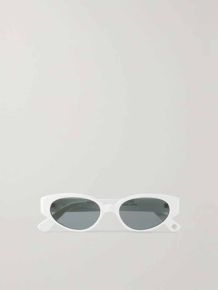 Kimeze Gabriel Oval-frame Acetate Sunglasses