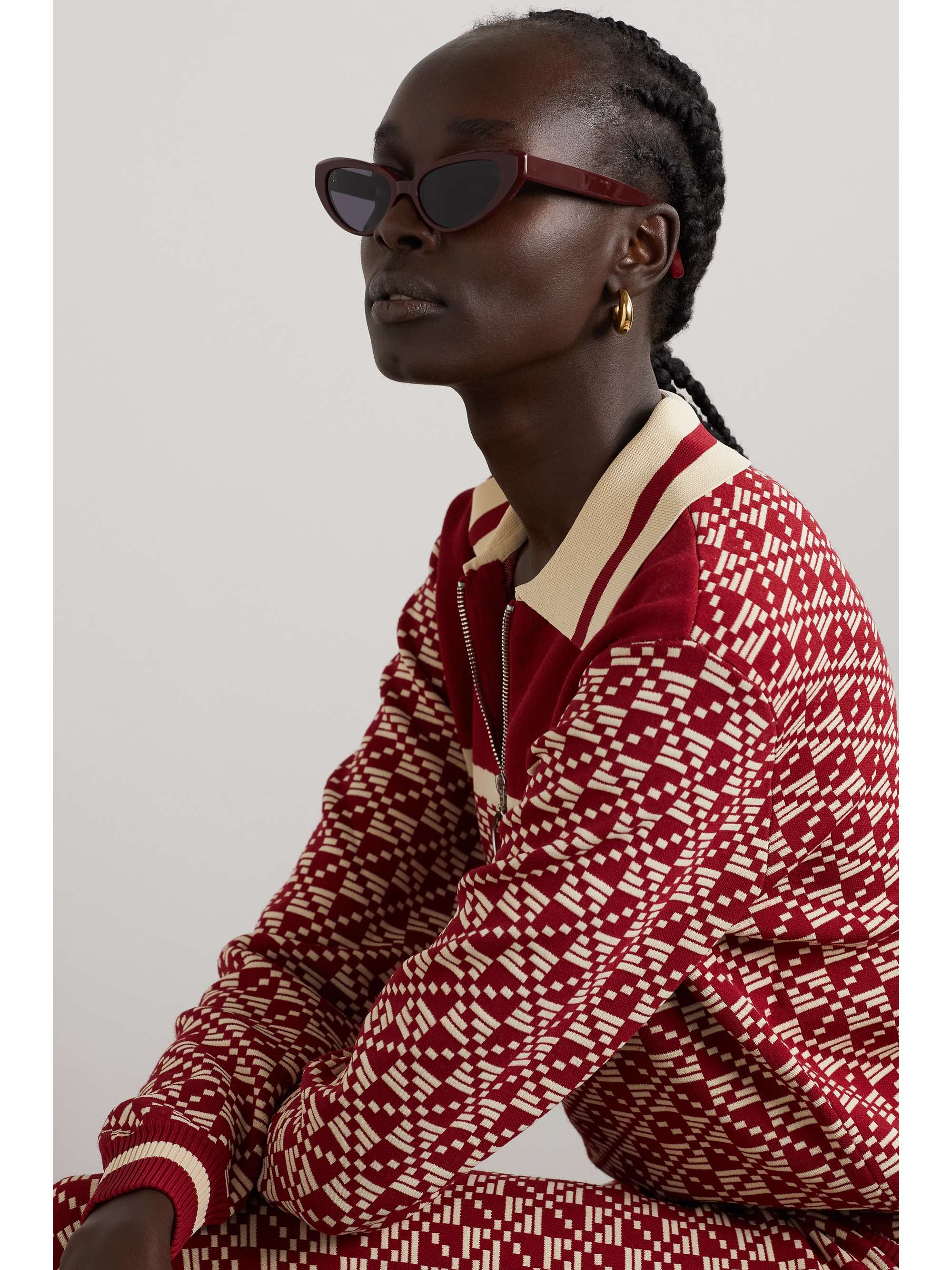 KIMEZE Zawe cat-eye acetate sunglasses