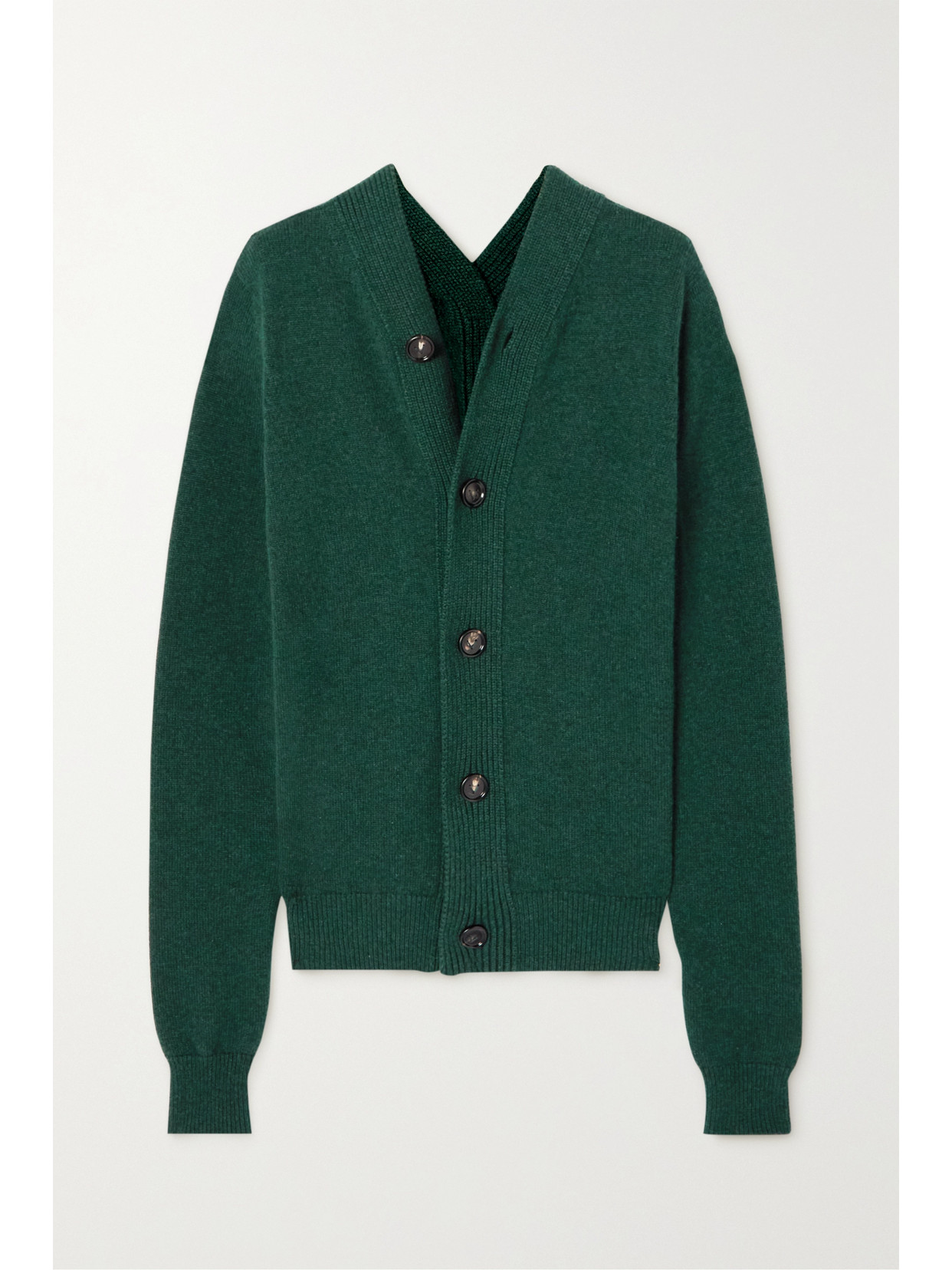 Bottega Veneta - Convertible Cashmere Cardigan - Green