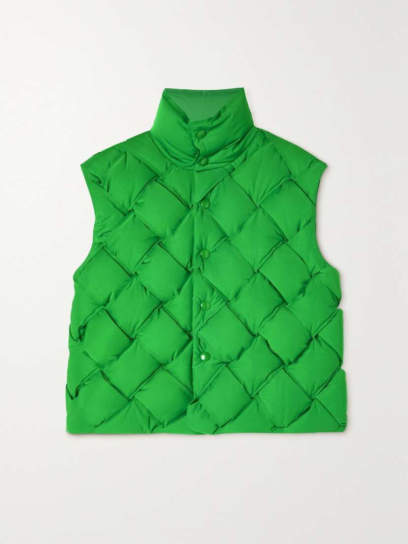 Bottega Veneta Tech Quilted Padded Shell Vest