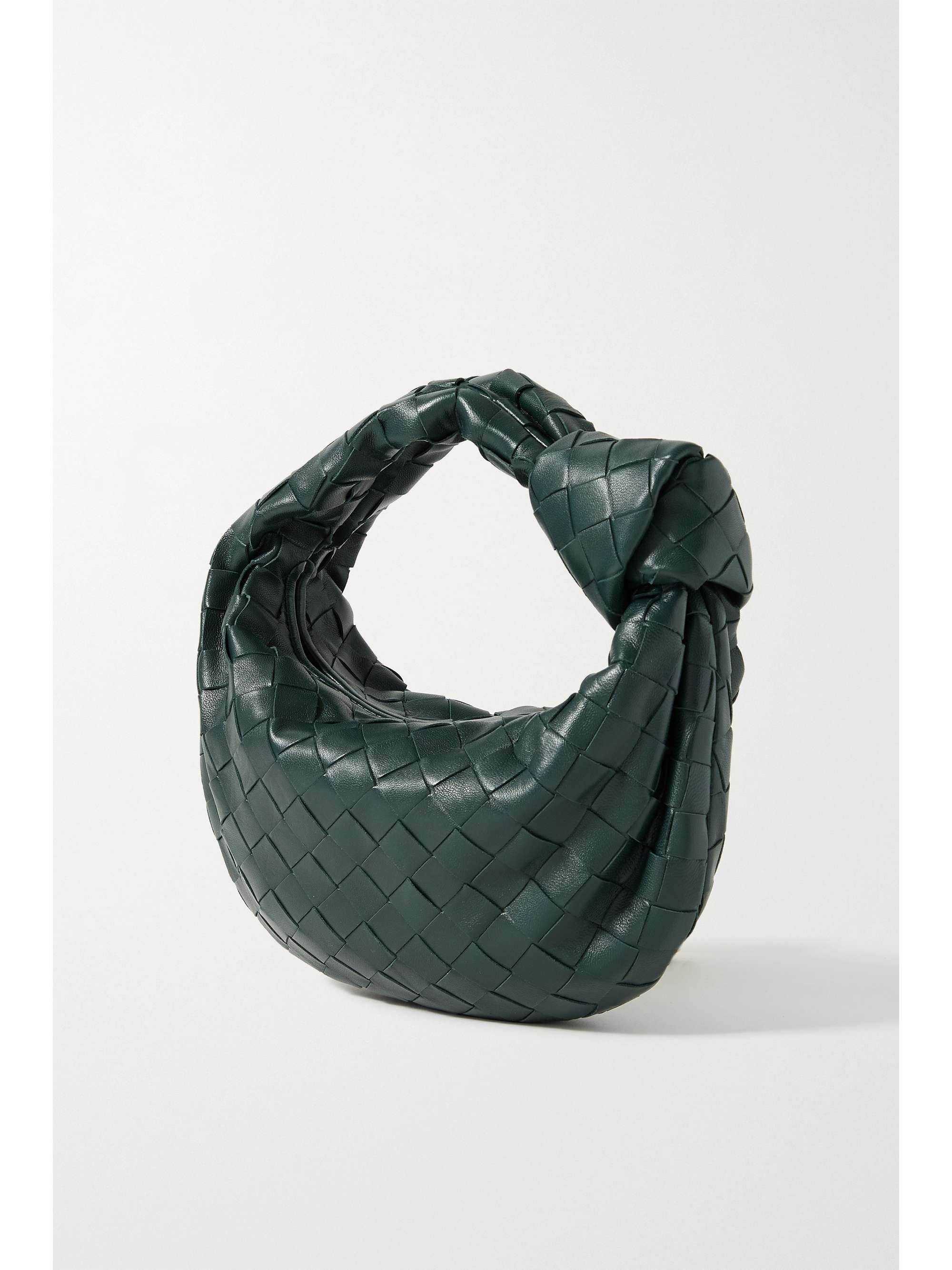 BOTTEGA VENETA Jodie mini knotted intrecciato leather tote