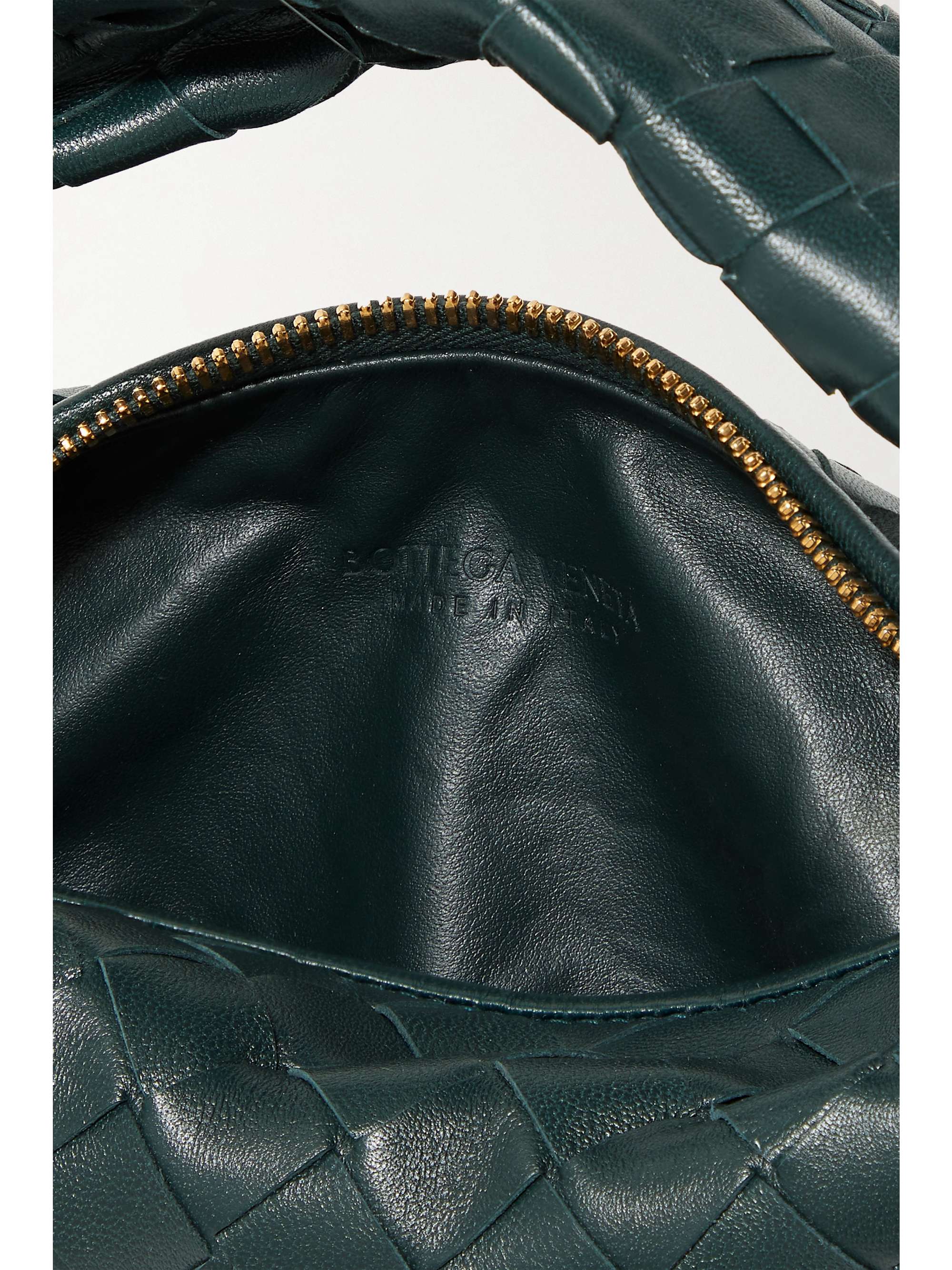 BOTTEGA VENETA Jodie mini knotted intrecciato leather tote