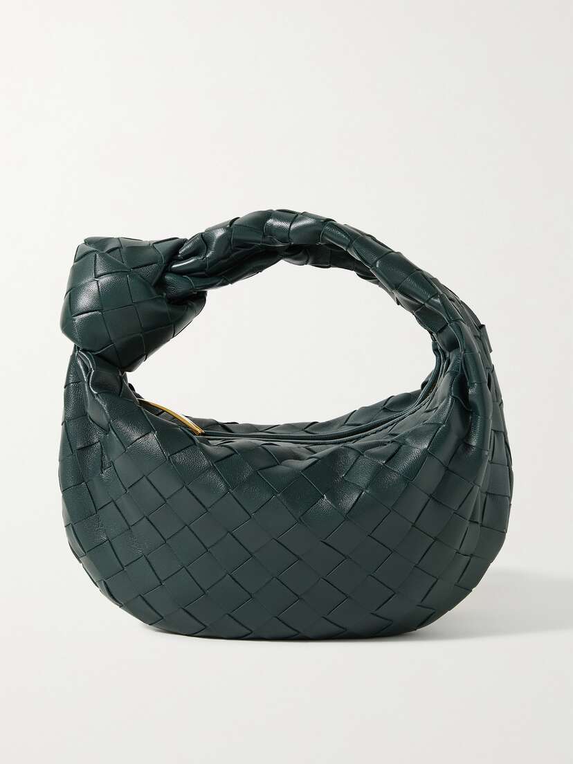 Bottega Veneta Jodie Mini Knotted Intrecciato Leather Tote