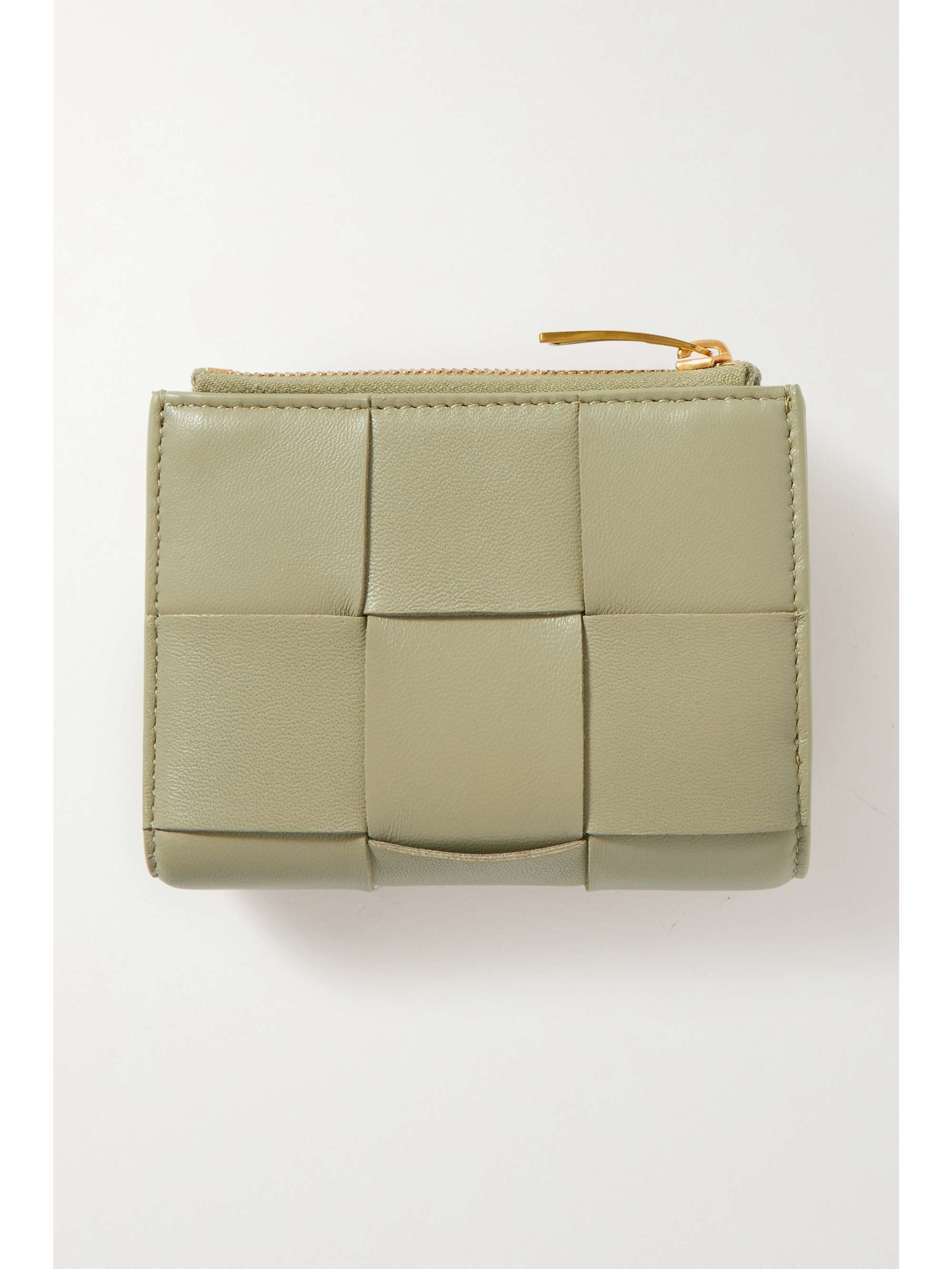 BOTTEGA VENETA Cassette intrecciato leather wallet