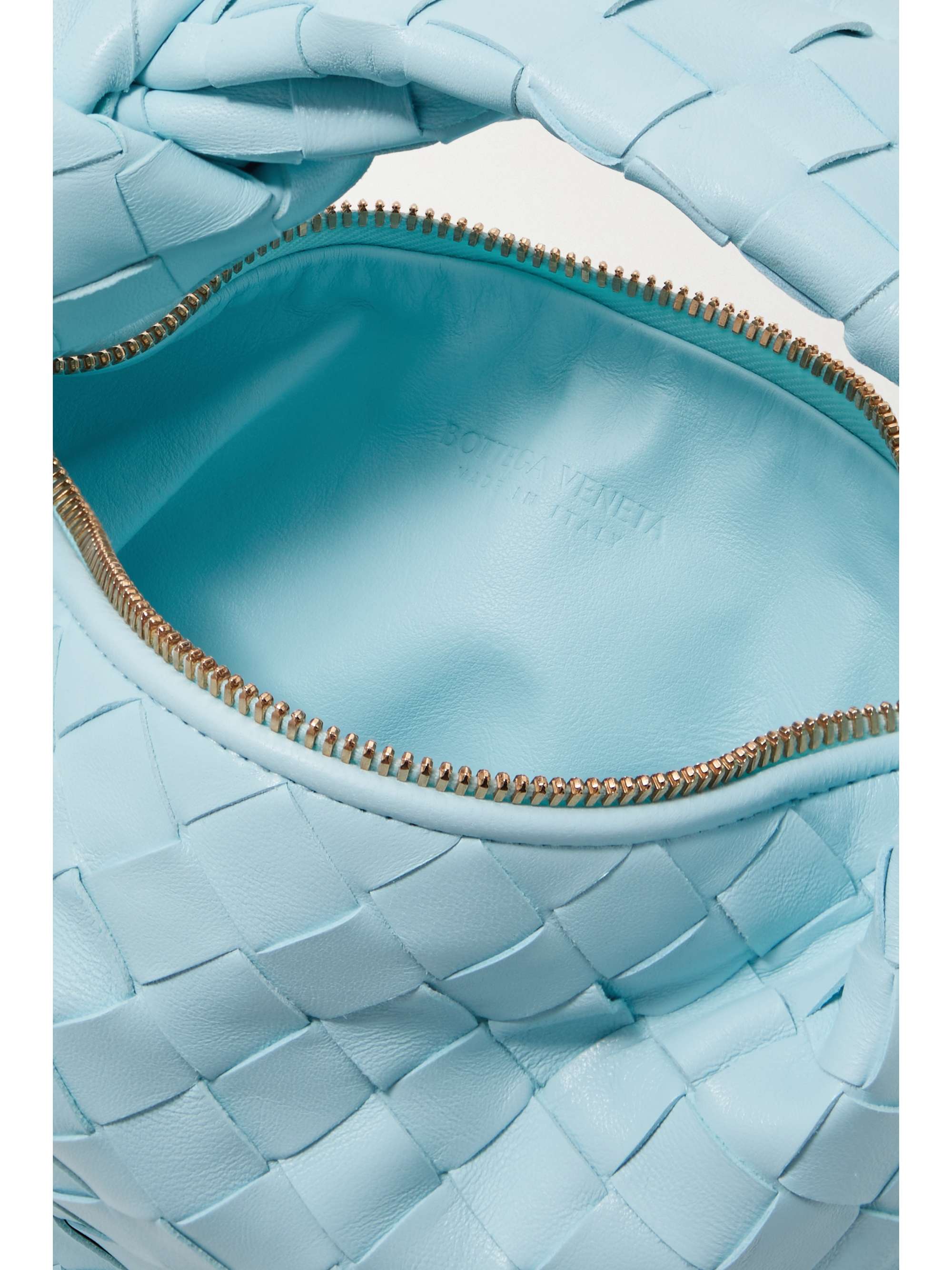 BOTTEGA VENETA Jodie mini knotted intrecciato leather tote