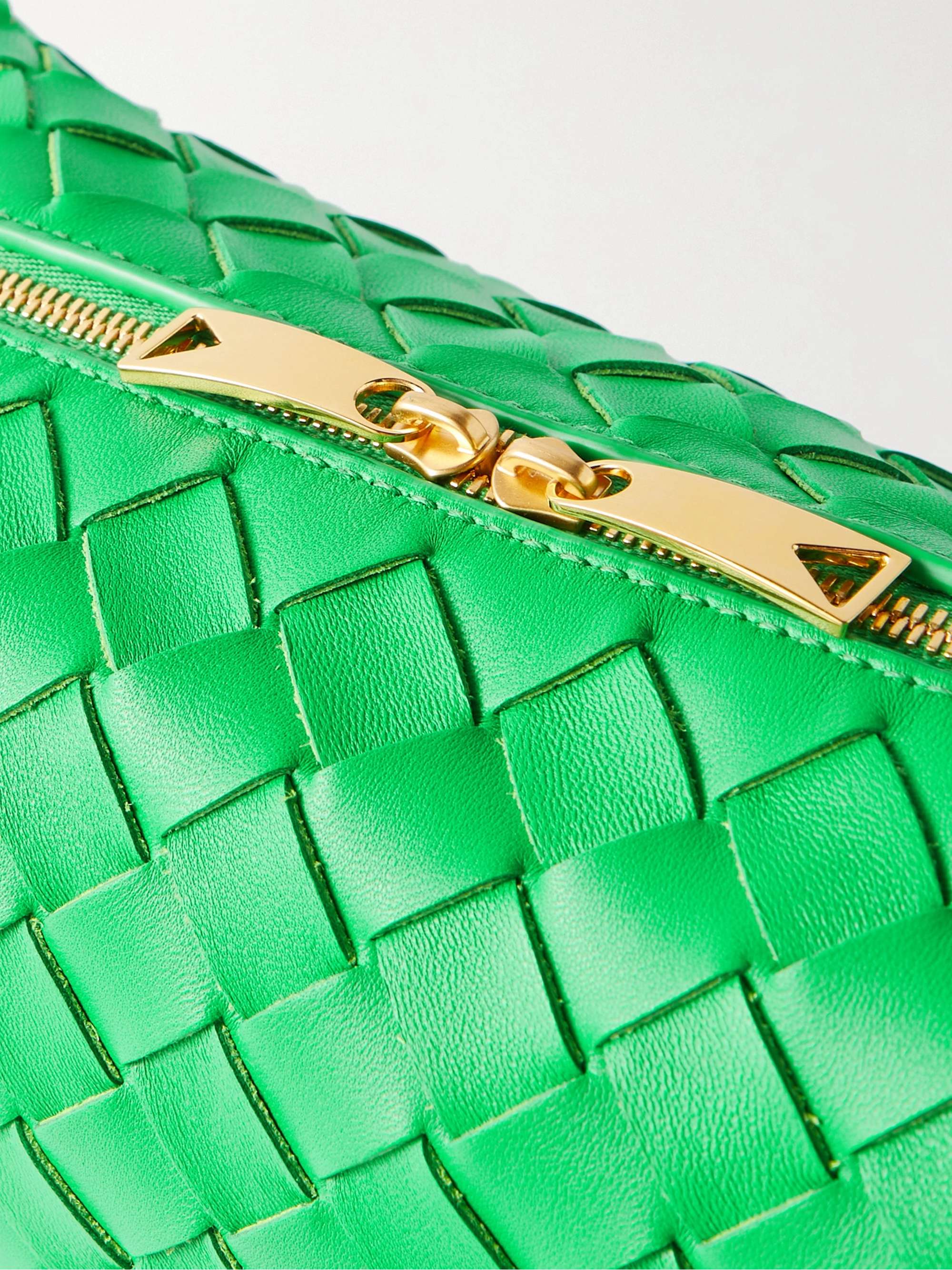 BOTTEGA Loop small intrecciato leather shoulder bag NETAPORTER