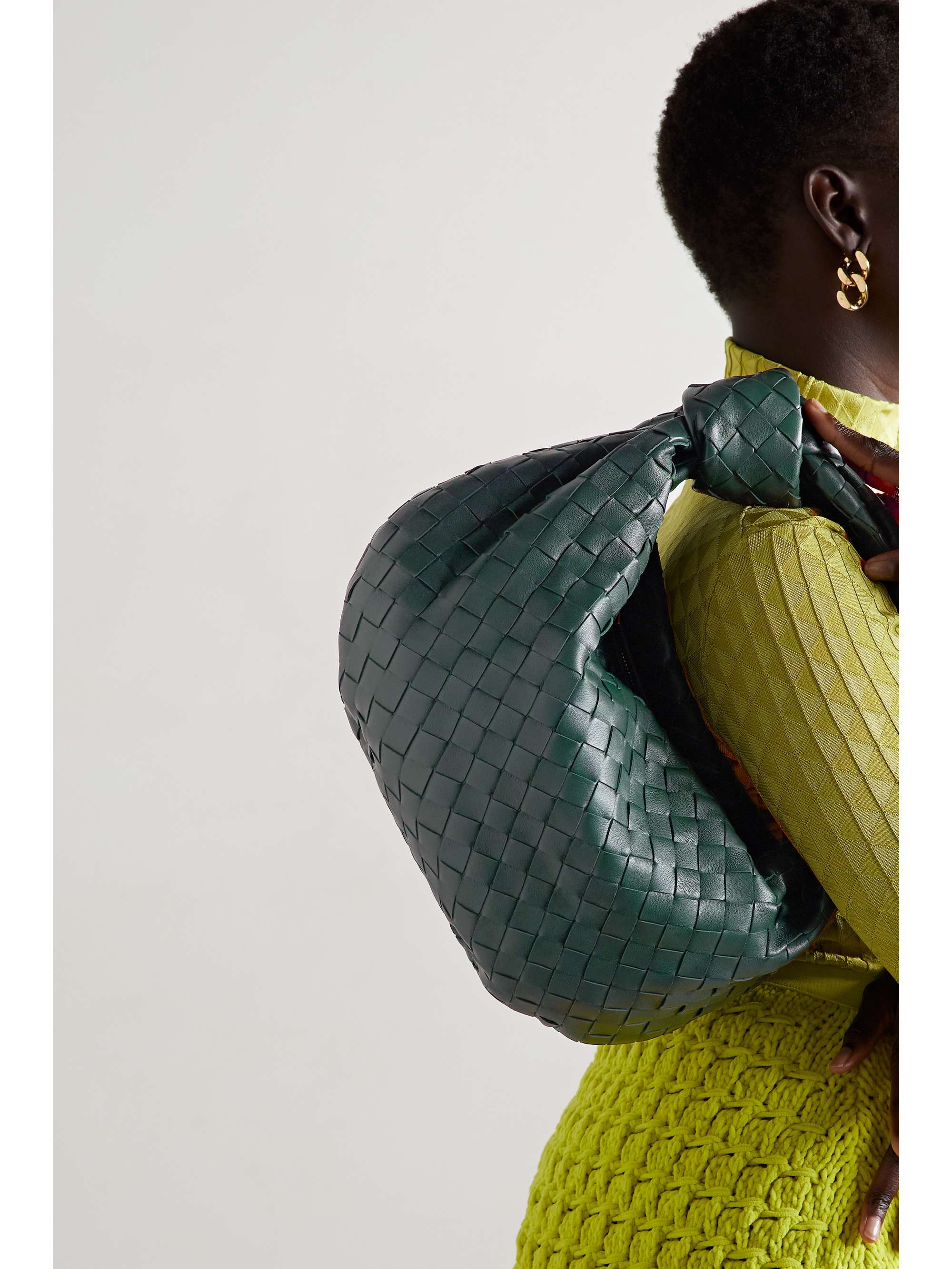 BOTTEGA VENETA Jodie Teen knotted intrecciato leather tote