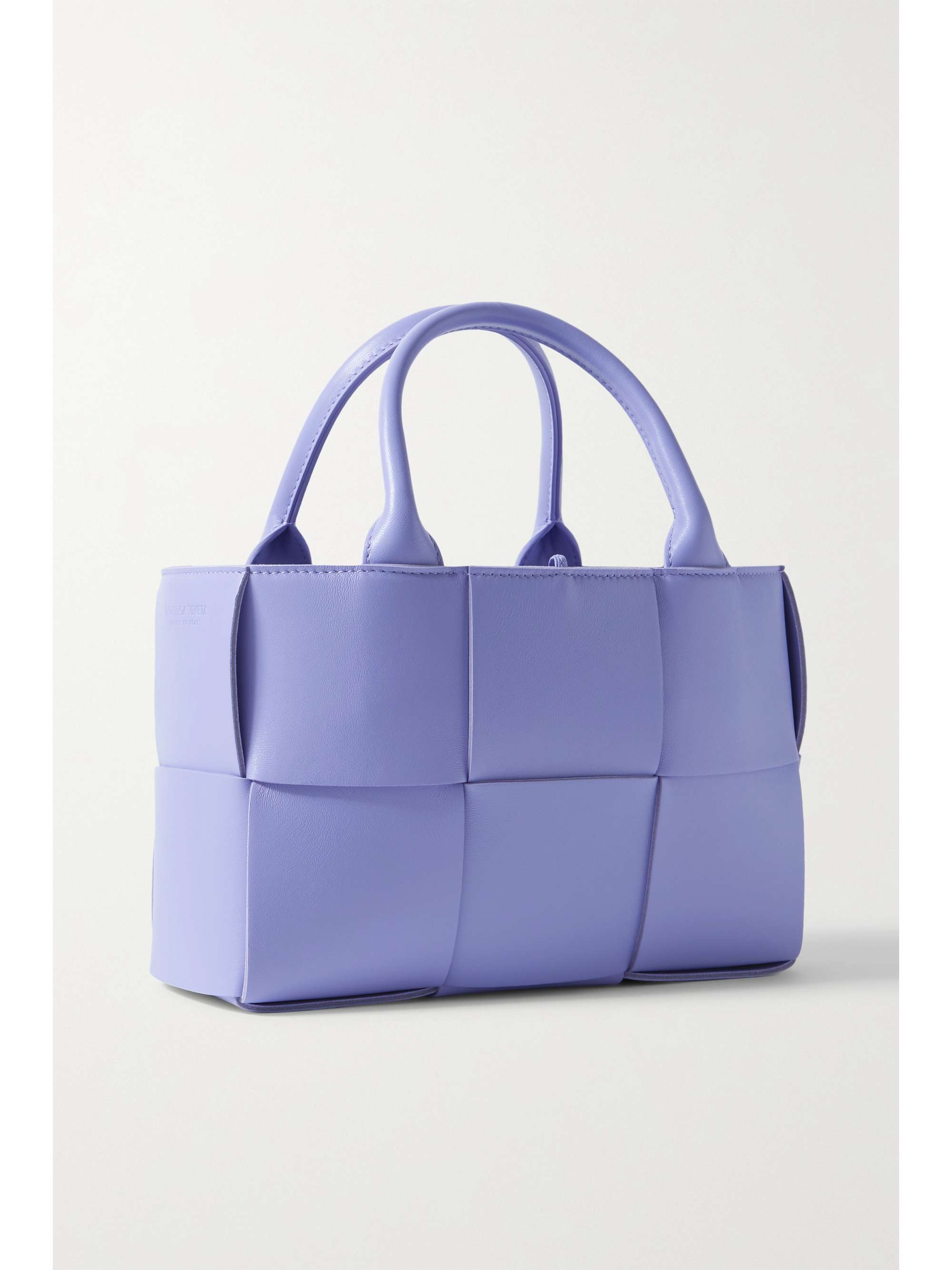 BOTTEGA VENETA Arco mini intrecciato textured-leather tote