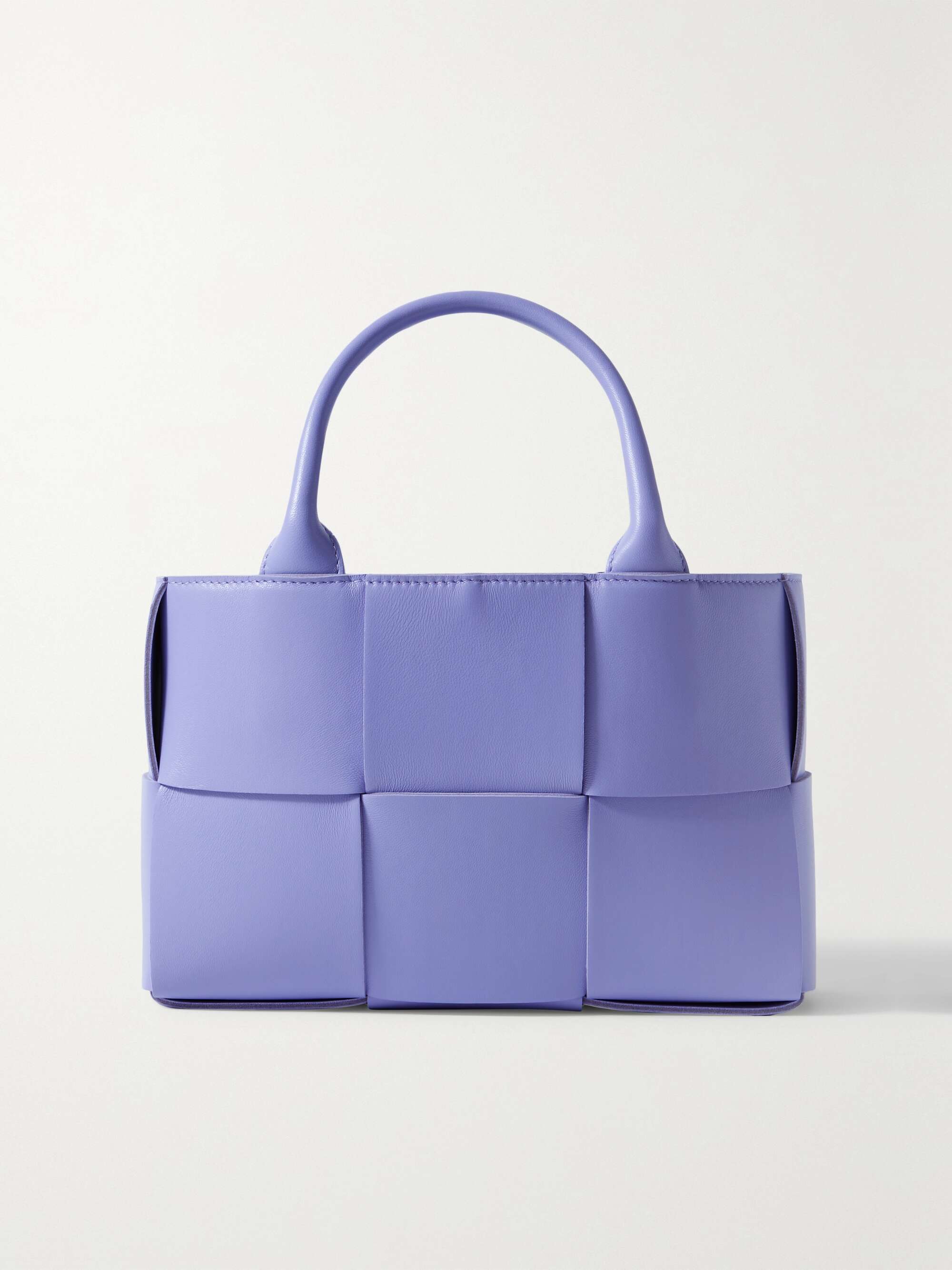 Bottega Veneta - Women's Mini Arco Tote Bag - Purple - Leather