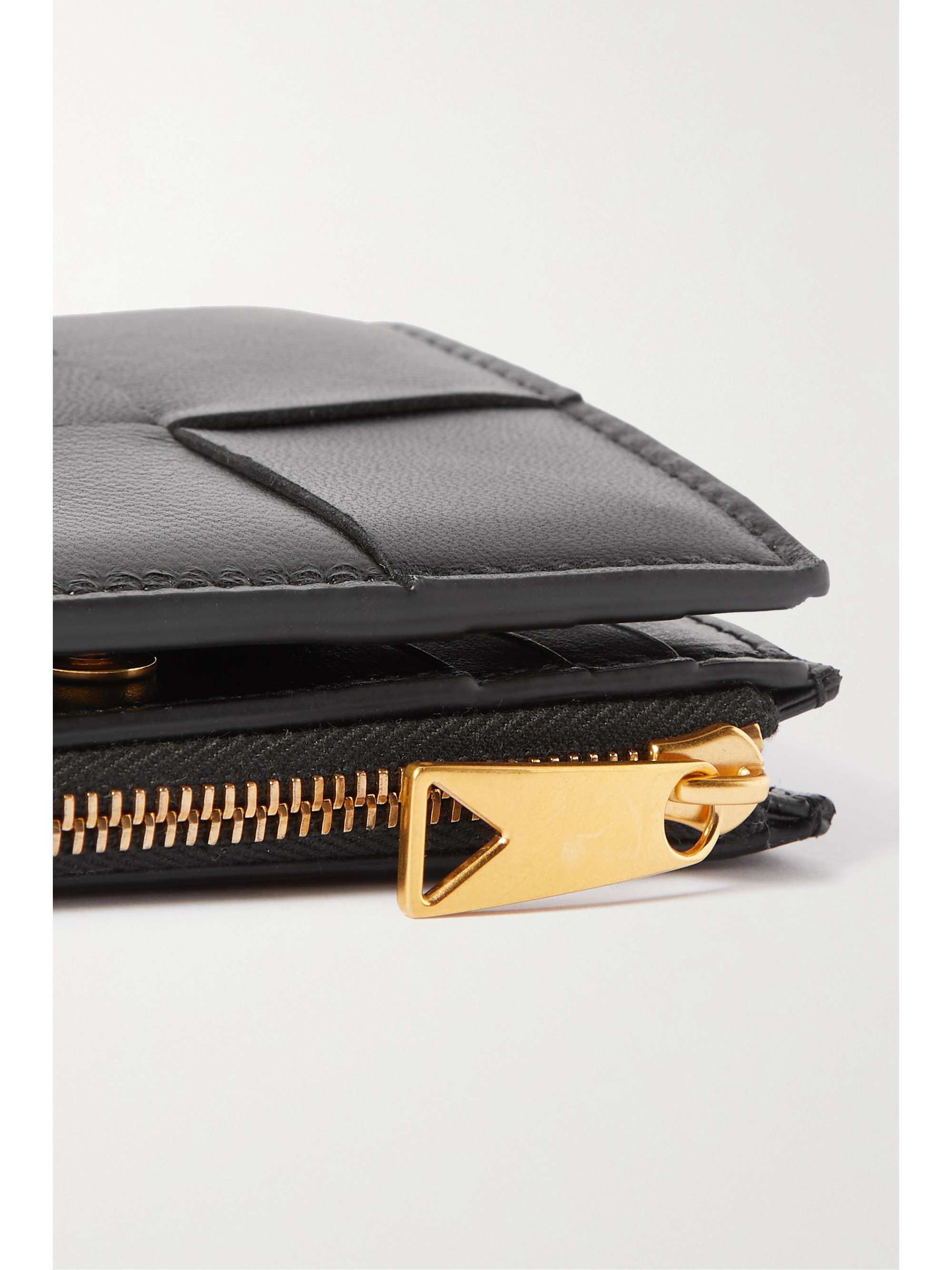 BOTTEGA VENETA Cassette intrecciato leather wallet