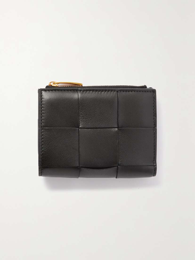 Bottega Veneta Cassette Intrecciato Leather Wallet