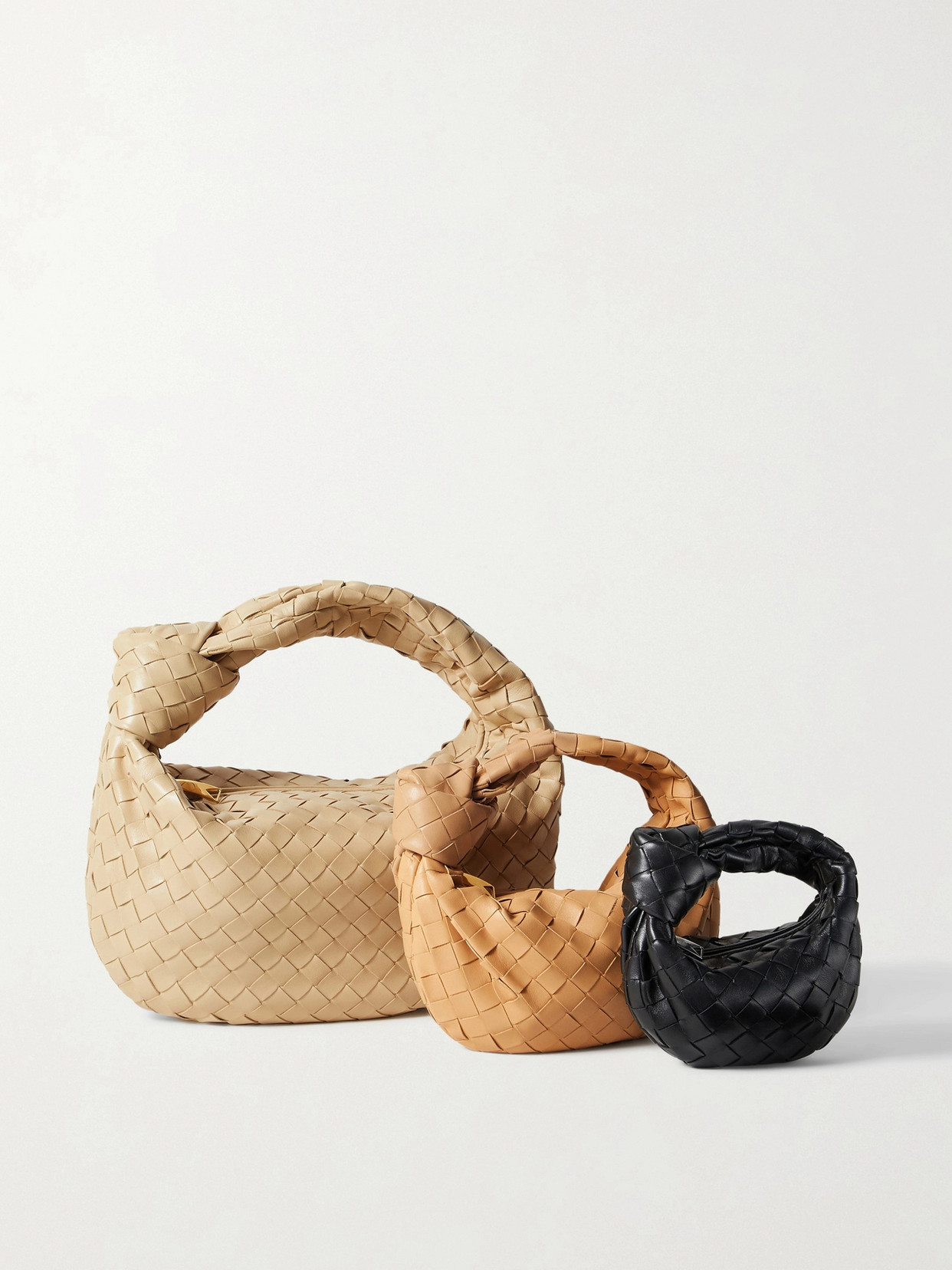 Jodie Mini Intrecciato Leather Tote