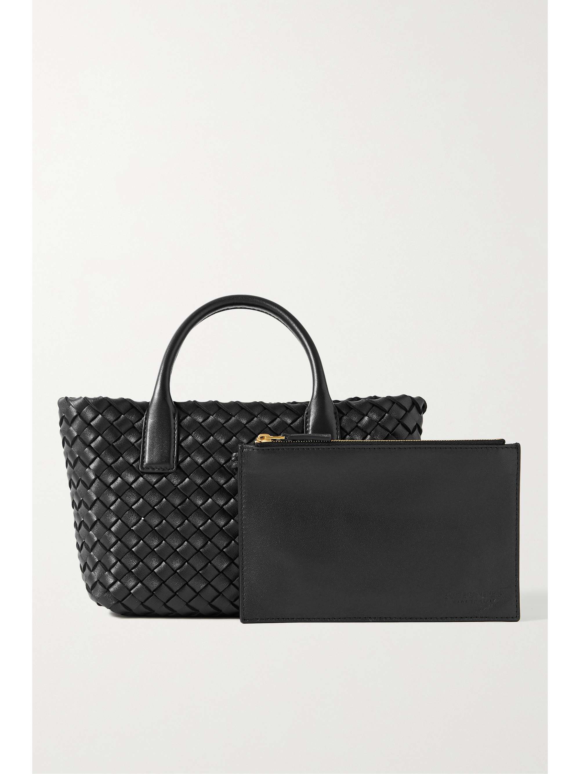 BOTTEGA VENETA Cabat mini intrecciato leather tote