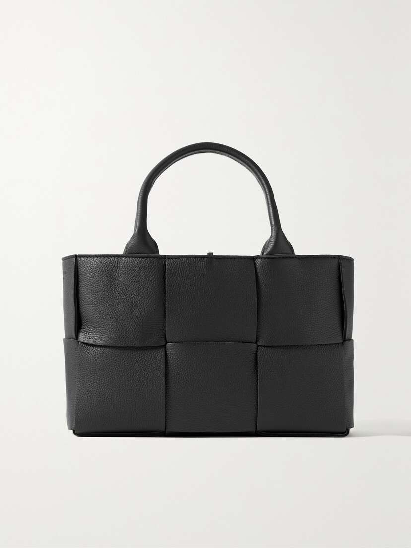 Bottega Veneta Arco Mini Intrecciato Textured-leather Tote