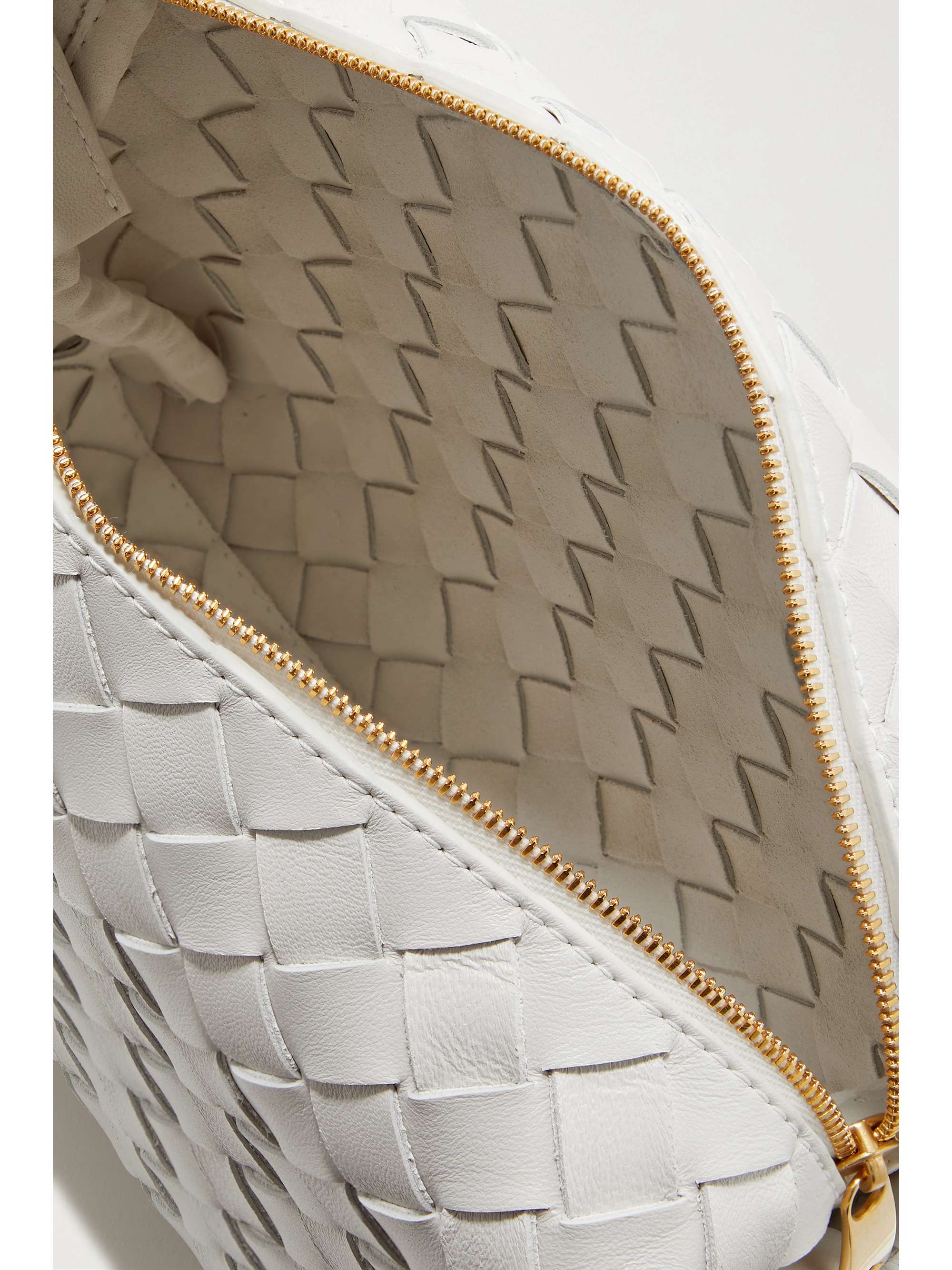 BOTTEGA VENETA Loop small intrecciato leather shoulder bag