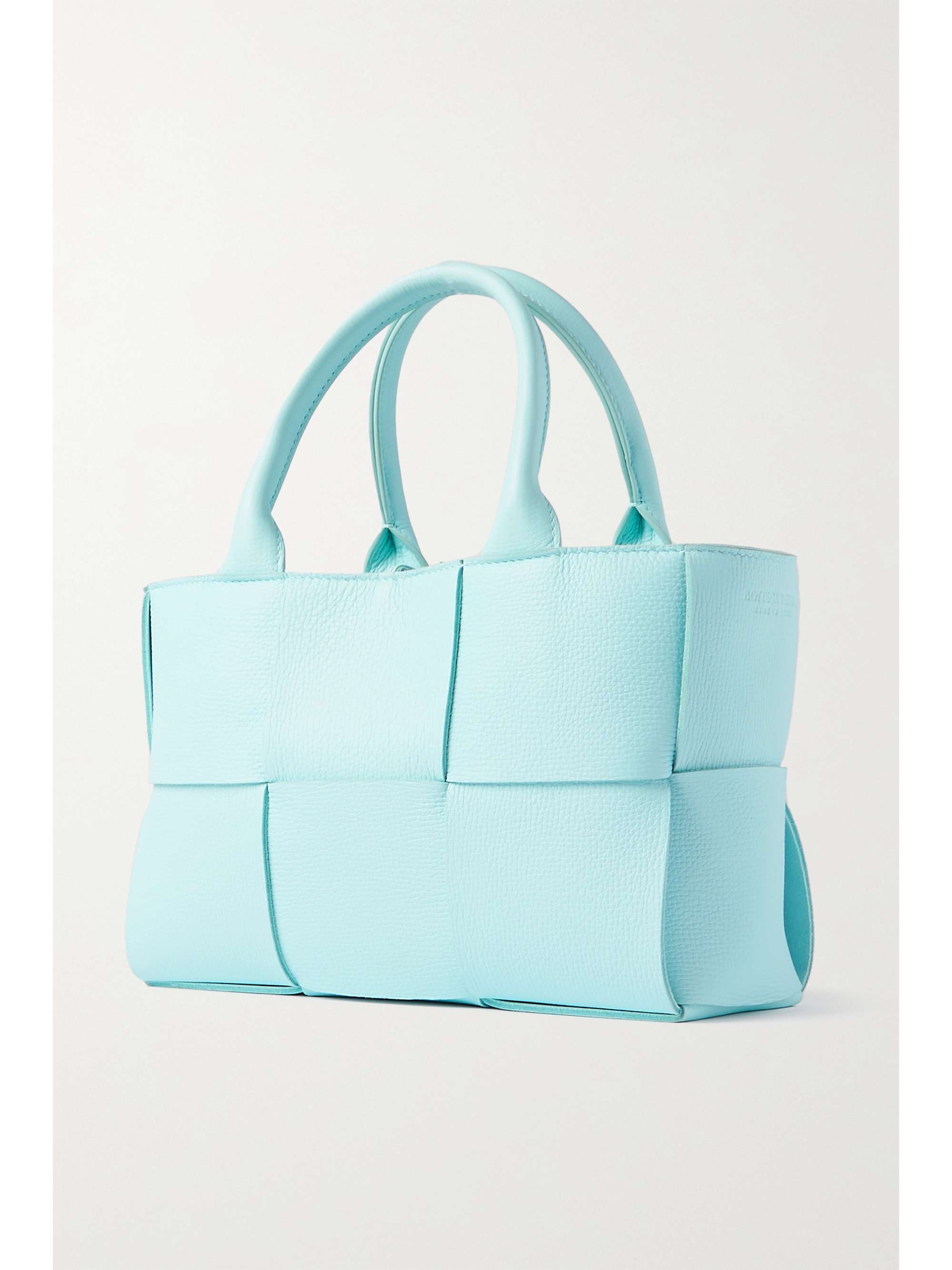 BOTTEGA VENETA Arco mini intrecciato textured-leather tote