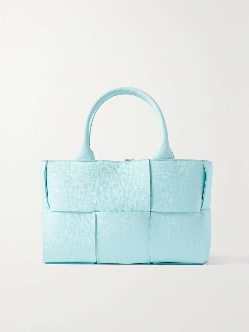 Bottega Veneta Arco Mini Intrecciato Textured-leather Tote