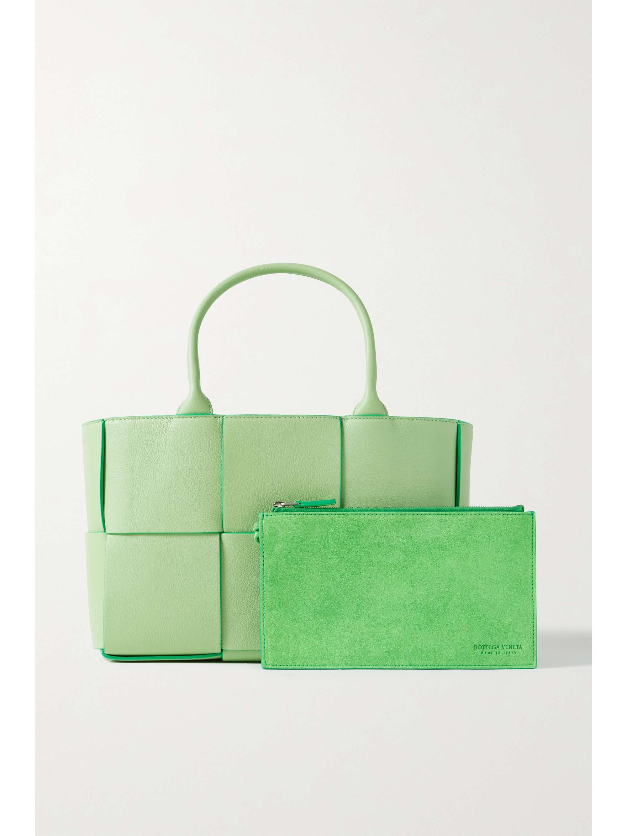 BOTTEGA VENETA Arco medium intrecciato leather tote