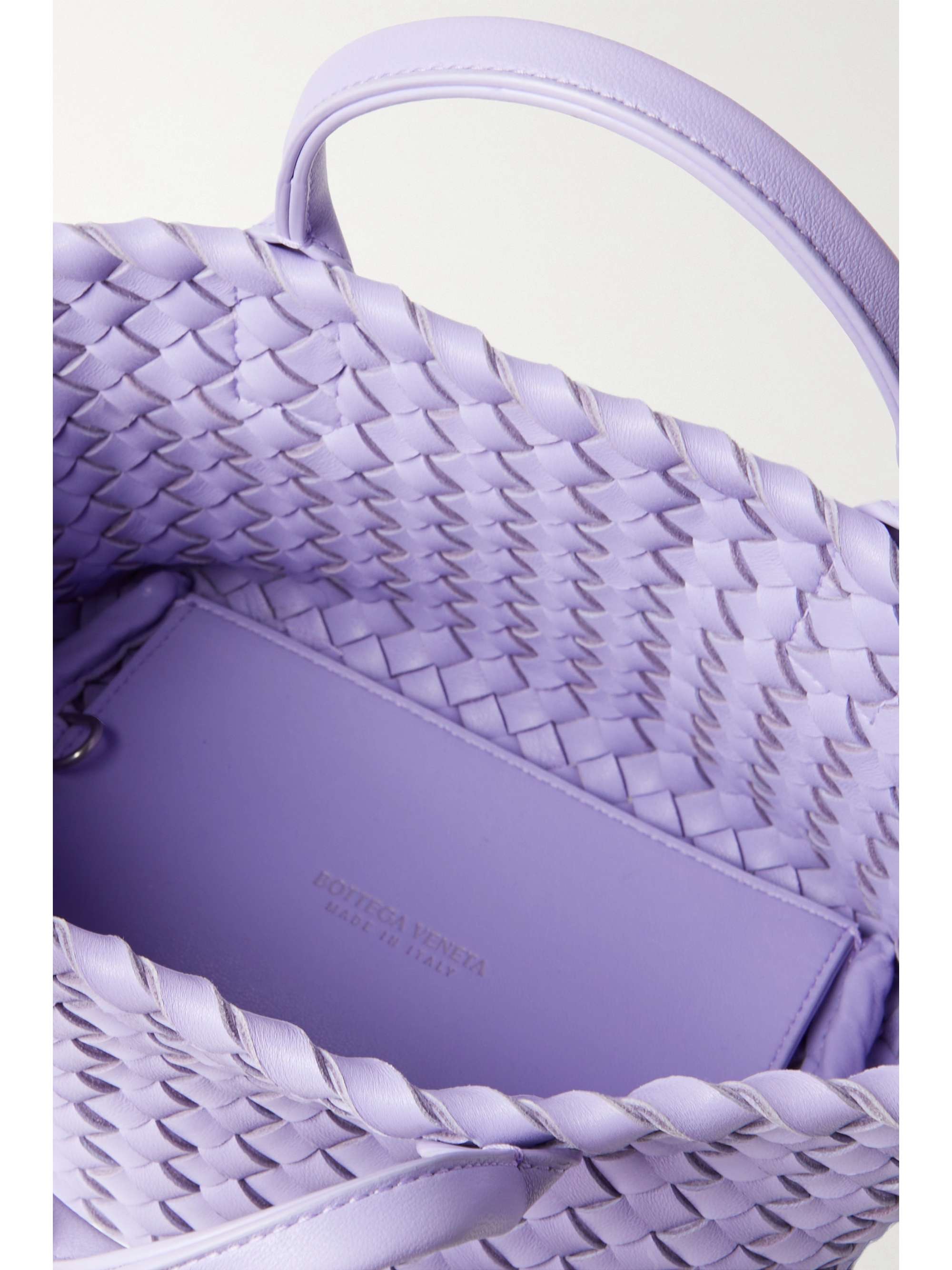 BOTTEGA VENETA Cabat mini intrecciato leather tote