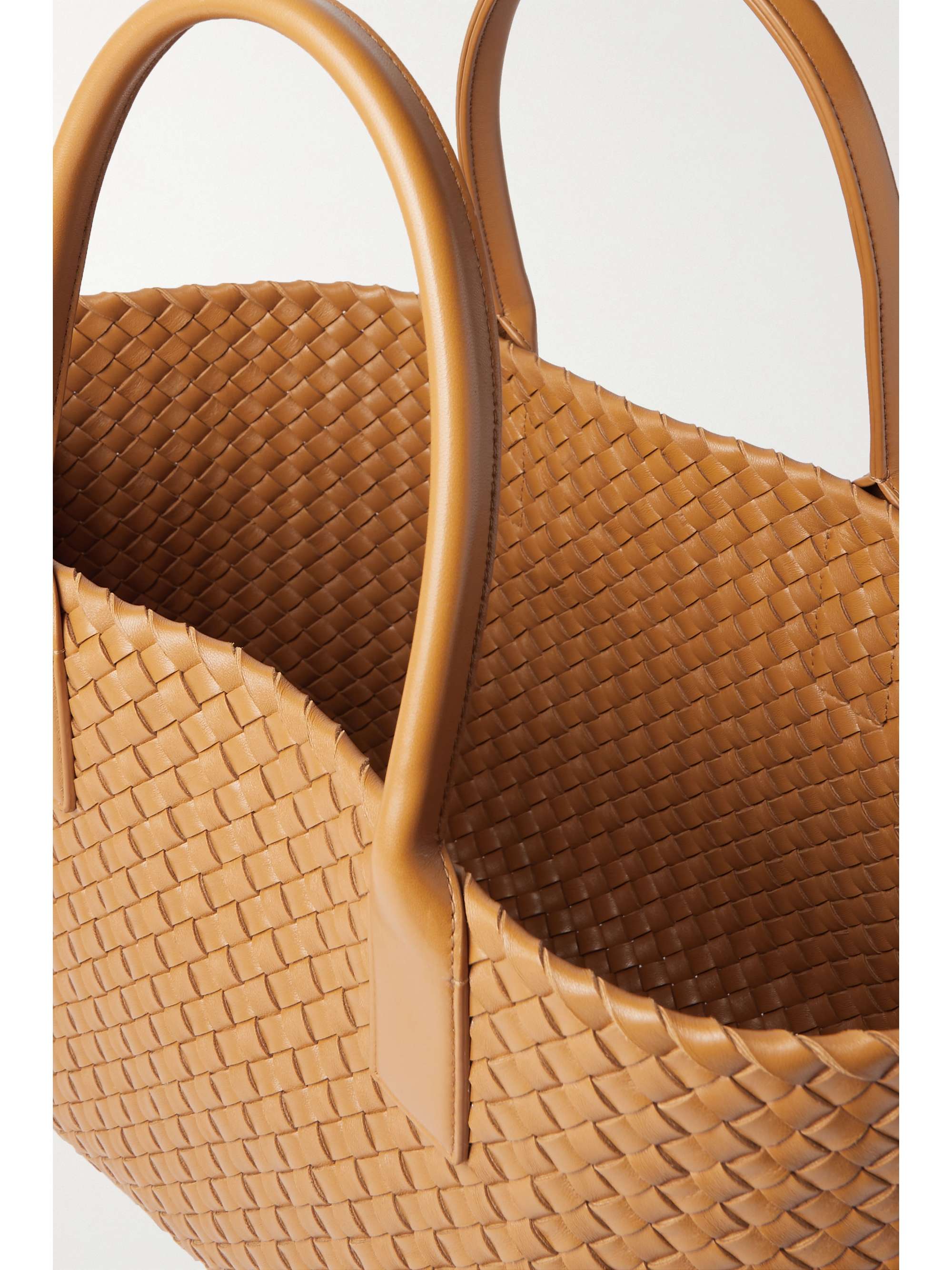BOTTEGA VENETA Cabat mini intrecciato leather tote