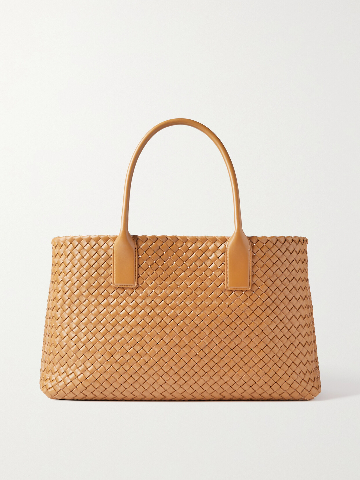 Bottega Veneta Cabat Mini Intrecciato Leather Tote Bag