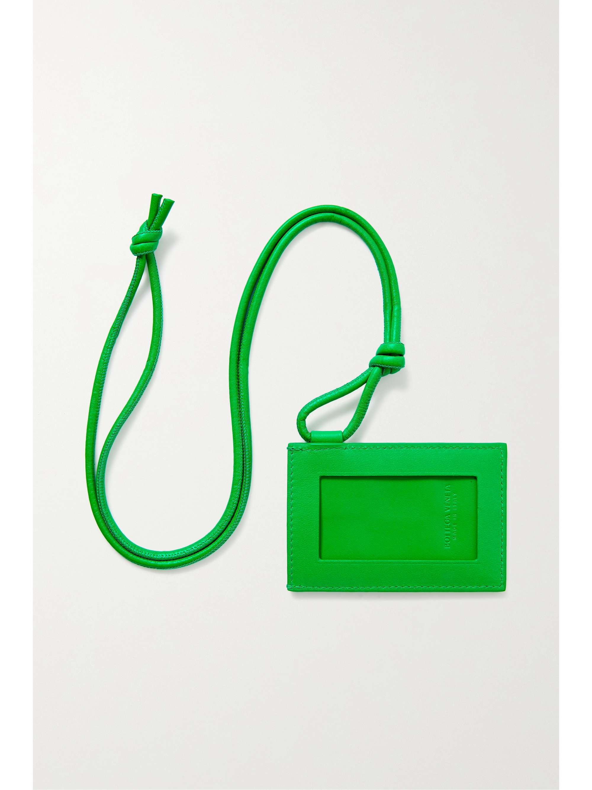 BOTTEGA VENETA Cassette intrecciato leather cardholder