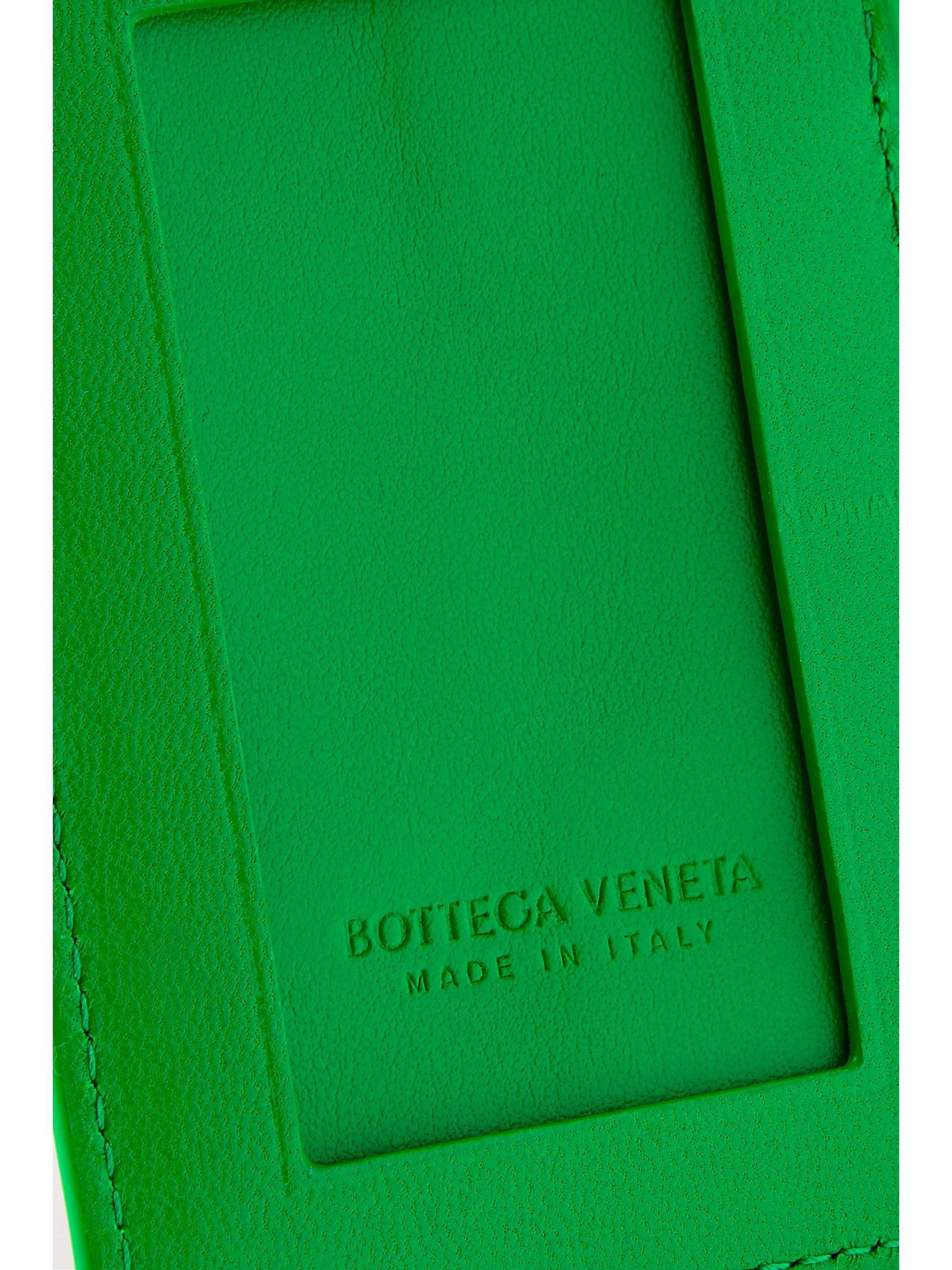 BOTTEGA VENETA Cassette intrecciato leather cardholder