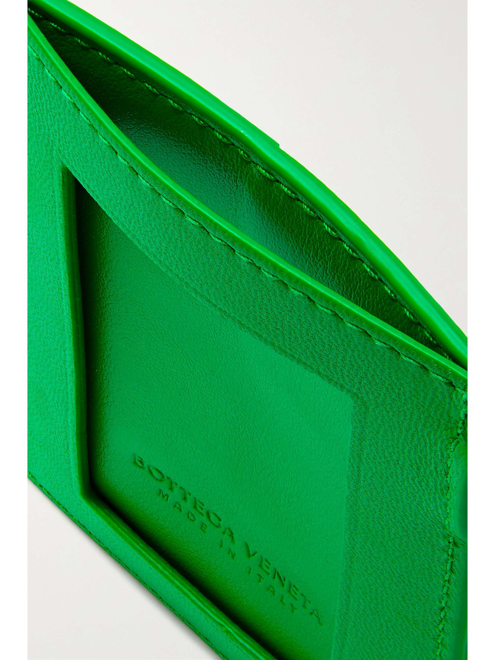 BOTTEGA VENETA Cassette intrecciato leather cardholder