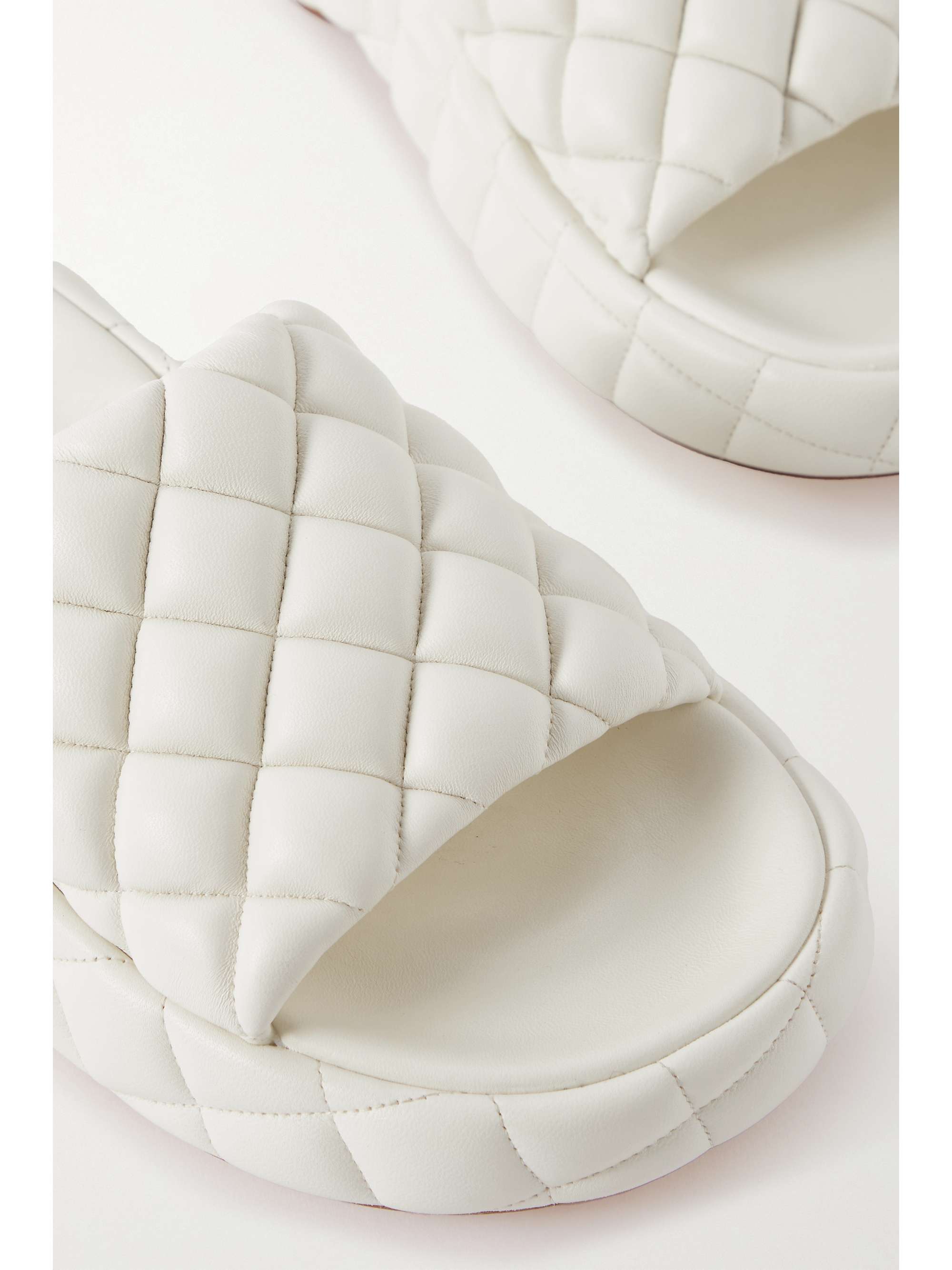 quilted platform slides