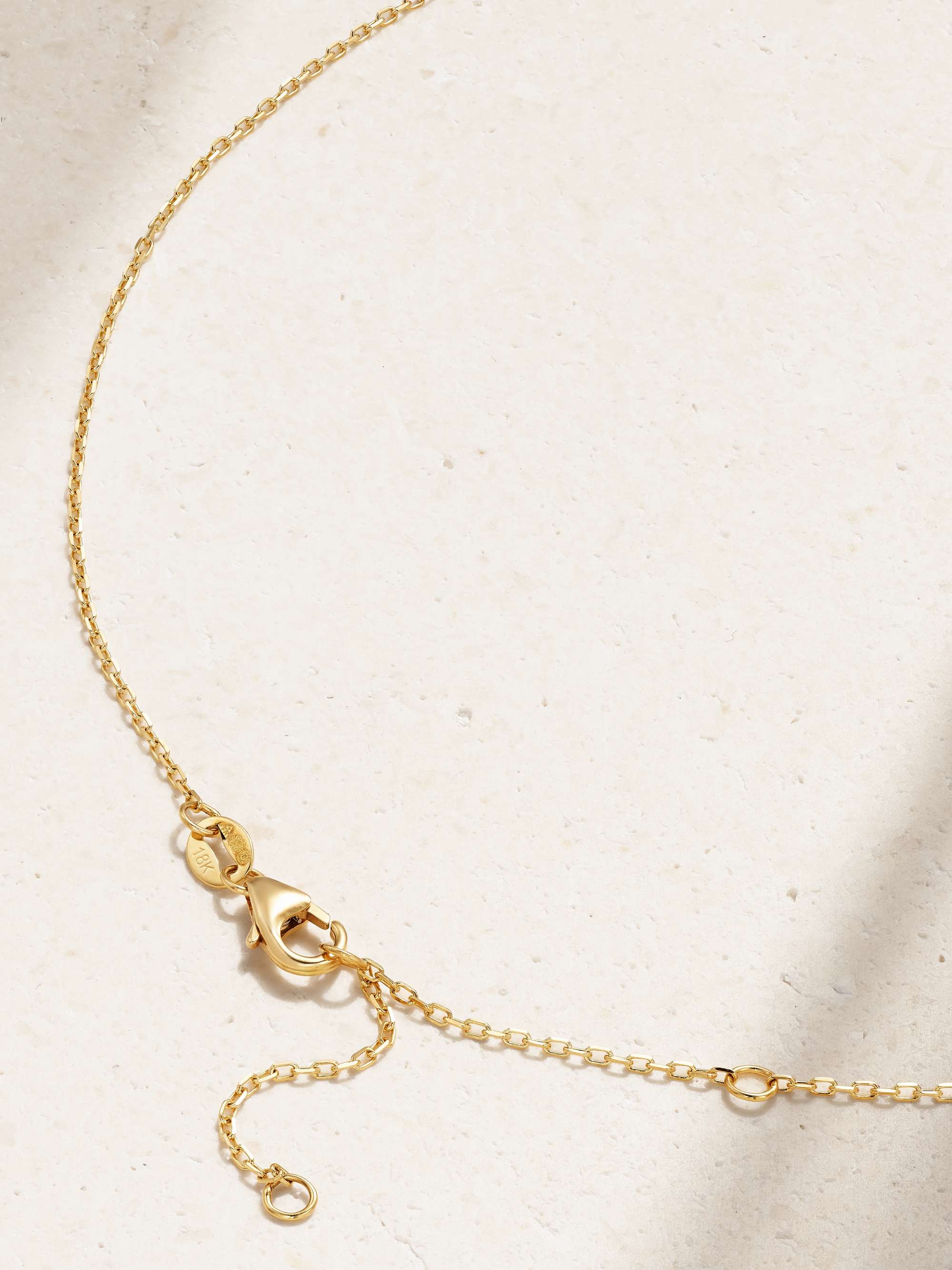 FOUNDRAE Reverie & Resilience 18-karat gold diamond necklace