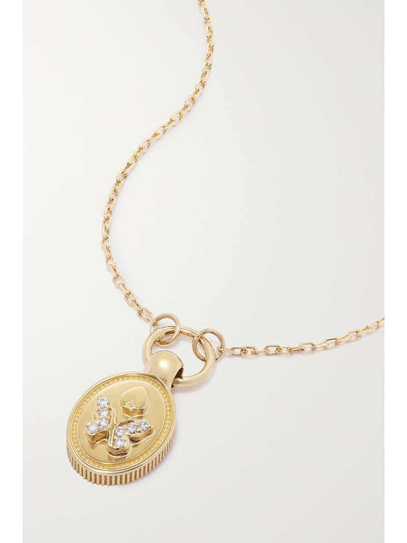 Foundrae 18-karat  Diamond Necklace