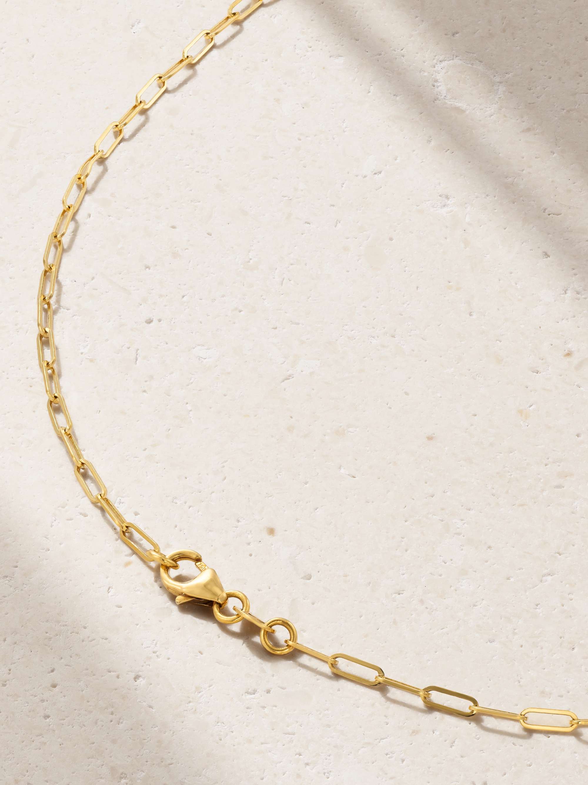 FOUNDRAE Reverie Spade 18-karat gold necklace