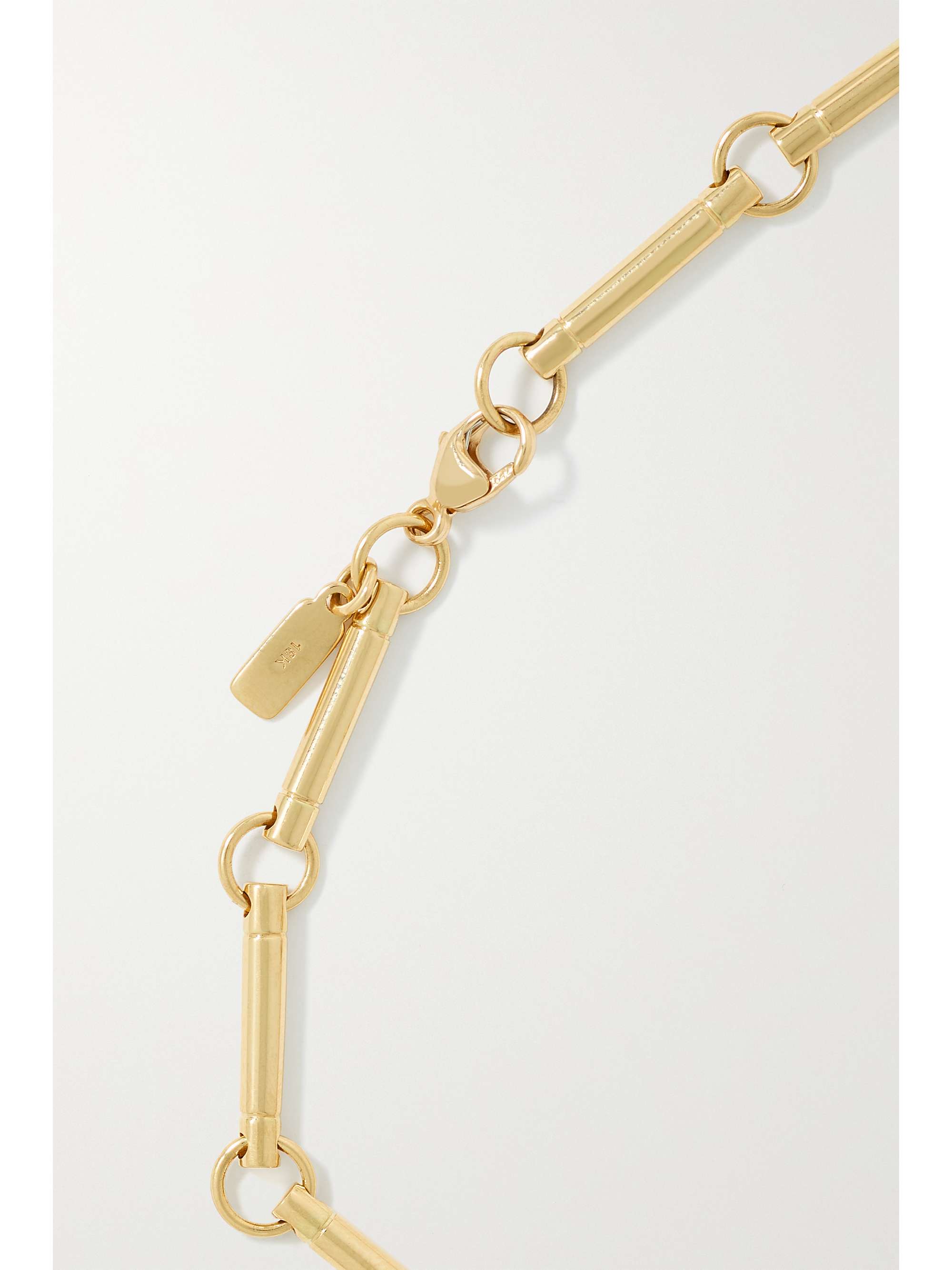 FOUNDRAE Element 18-karat gold anklet