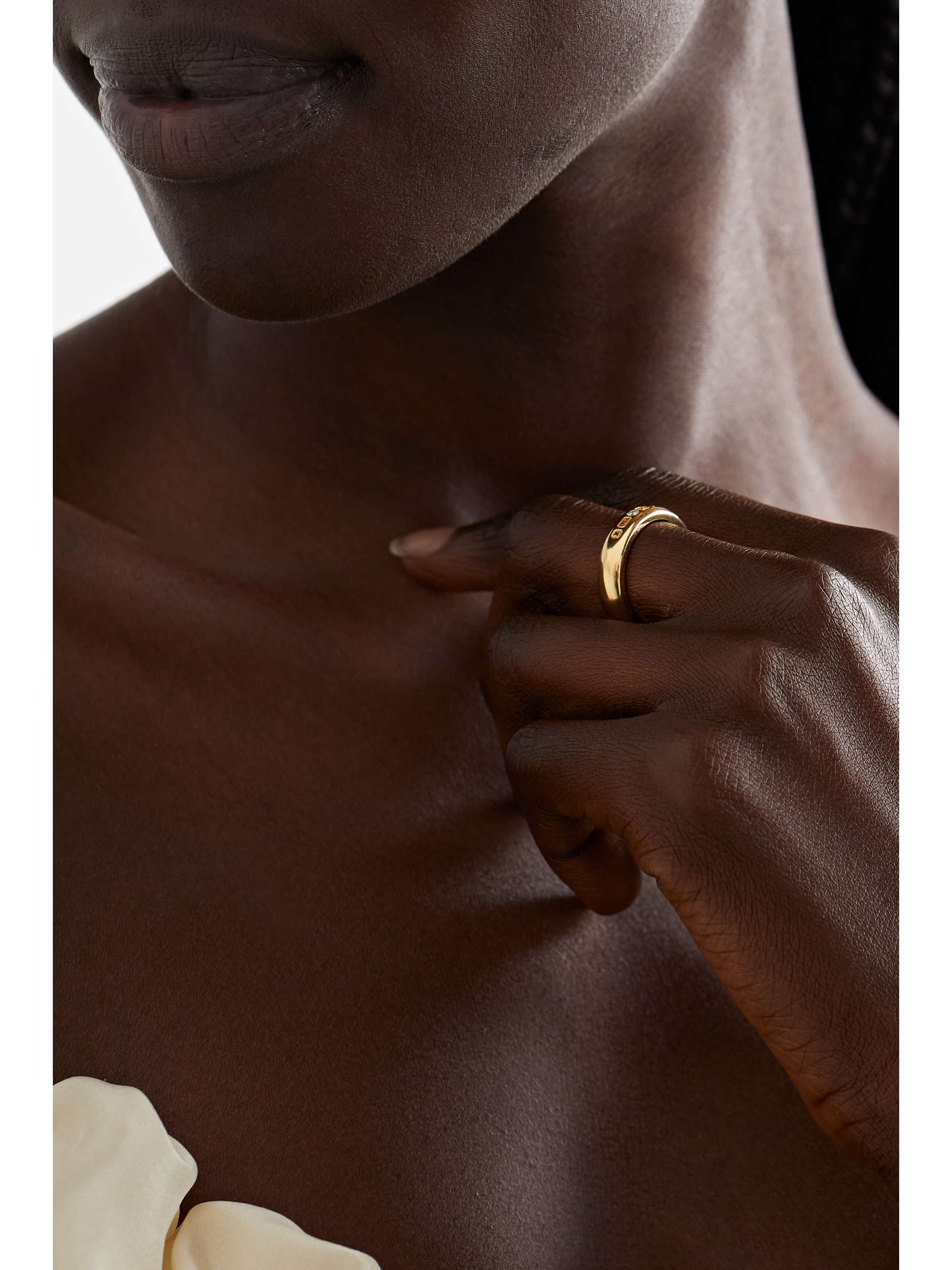 FOUNDRAE 18-karat gold diamond ring