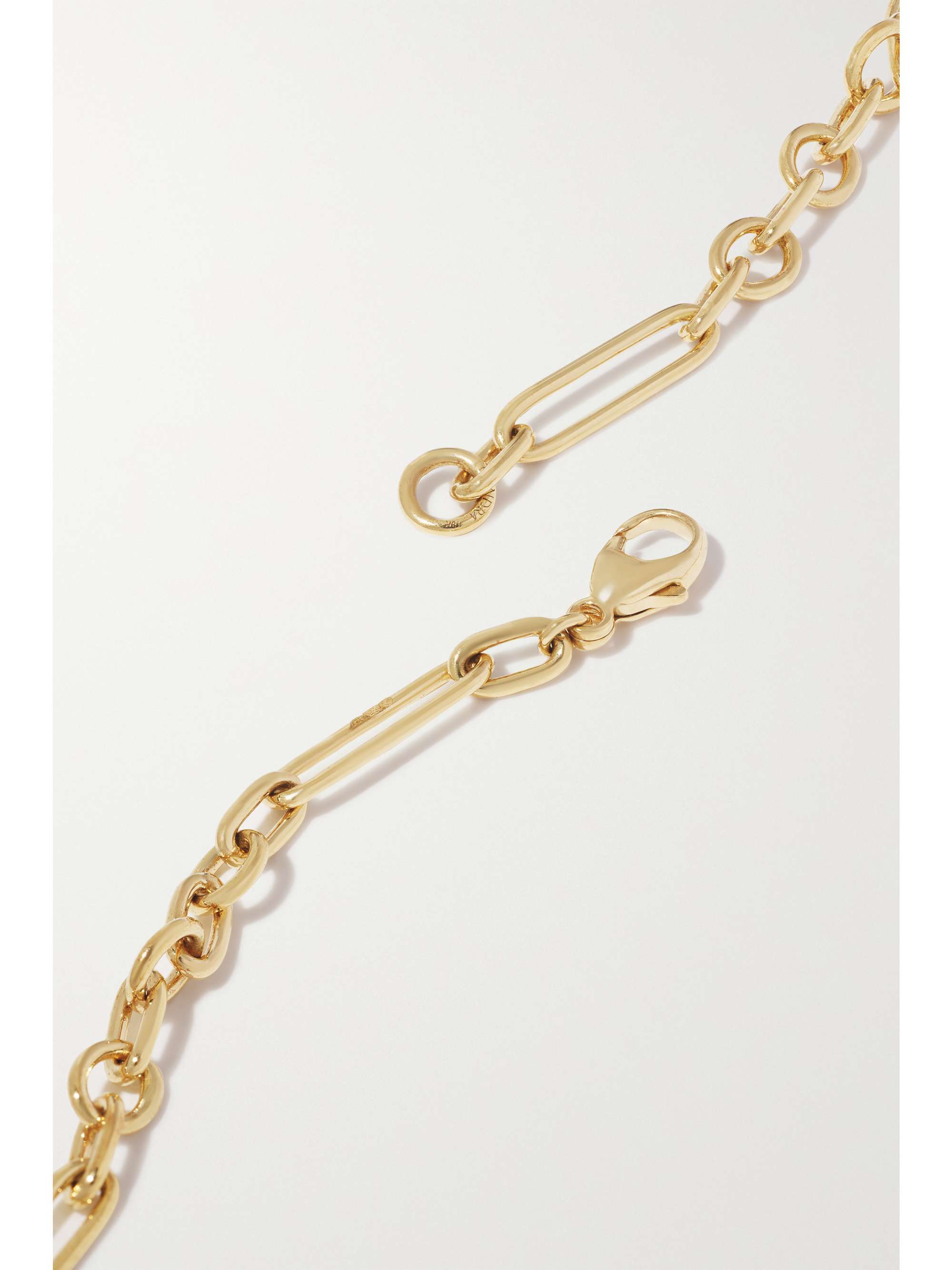 FOUNDRAE Reverie, Resilience and Karma 18-karat gold diamond necklace