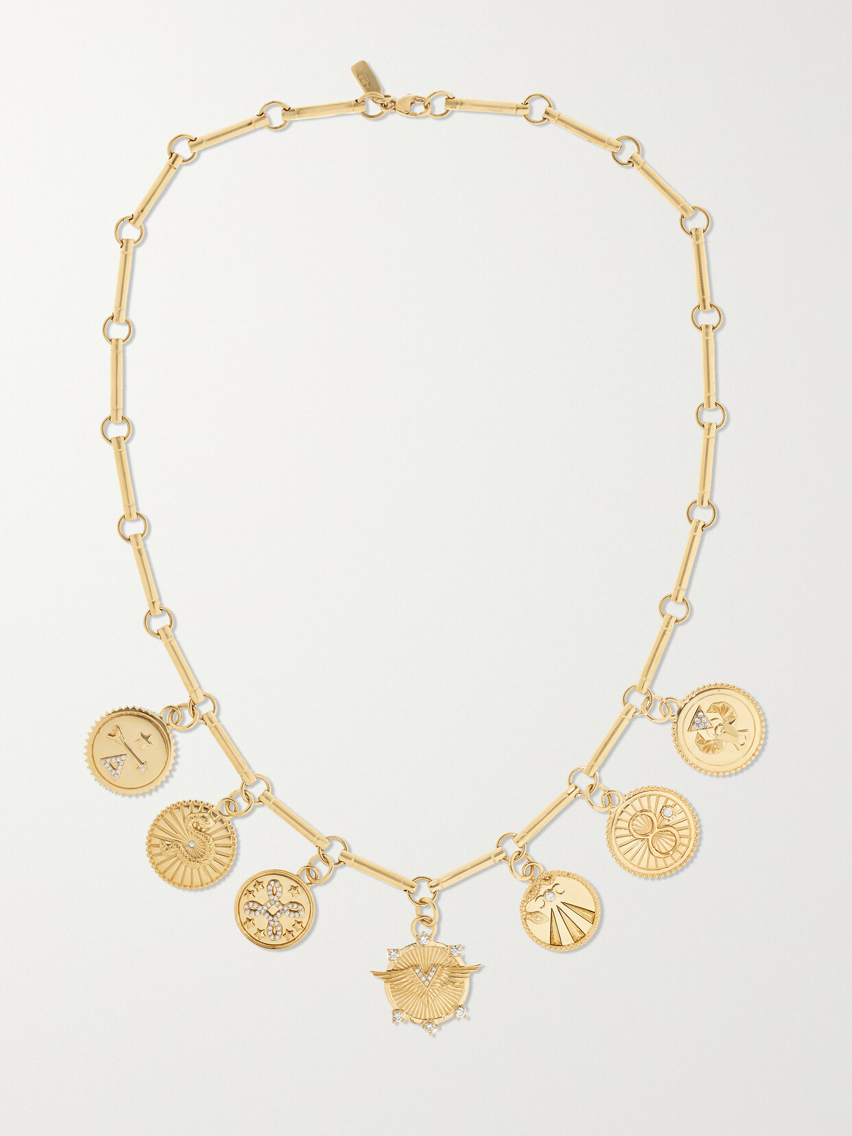 Foundrae 18-karat  Diamond Necklace