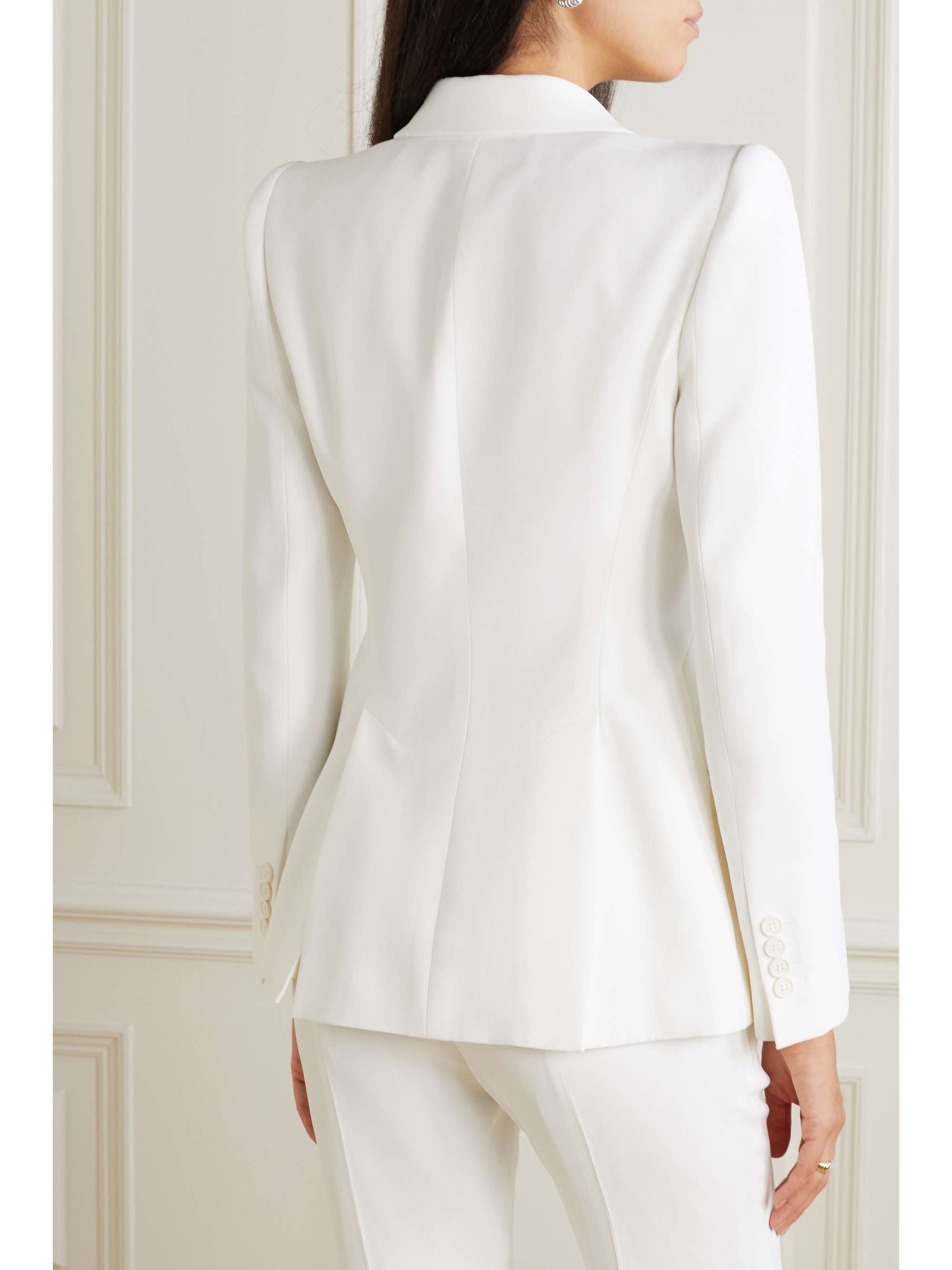 ALEXANDER MCQUEEN Crepe blazer